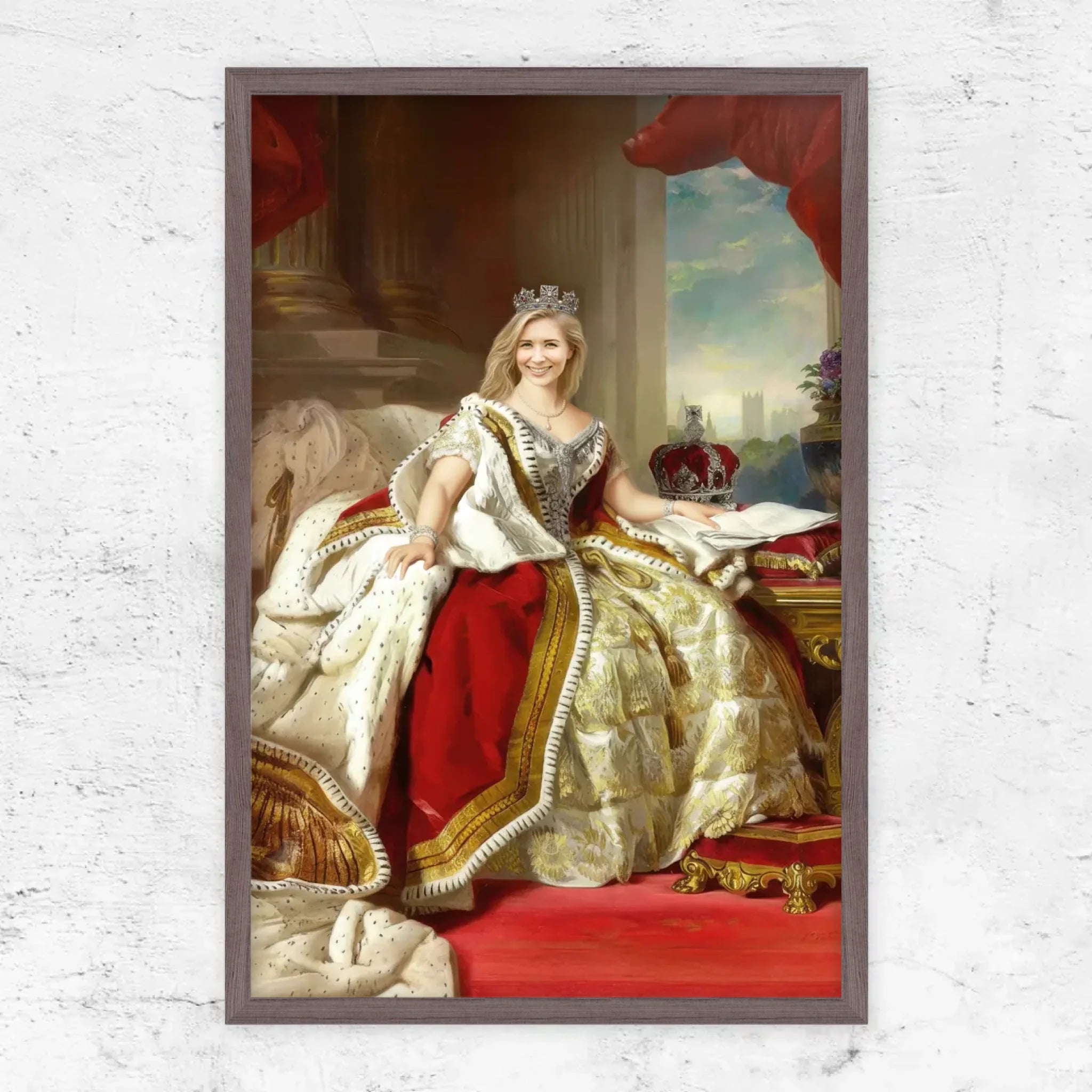 Personalisiertes Poster – Die Königin