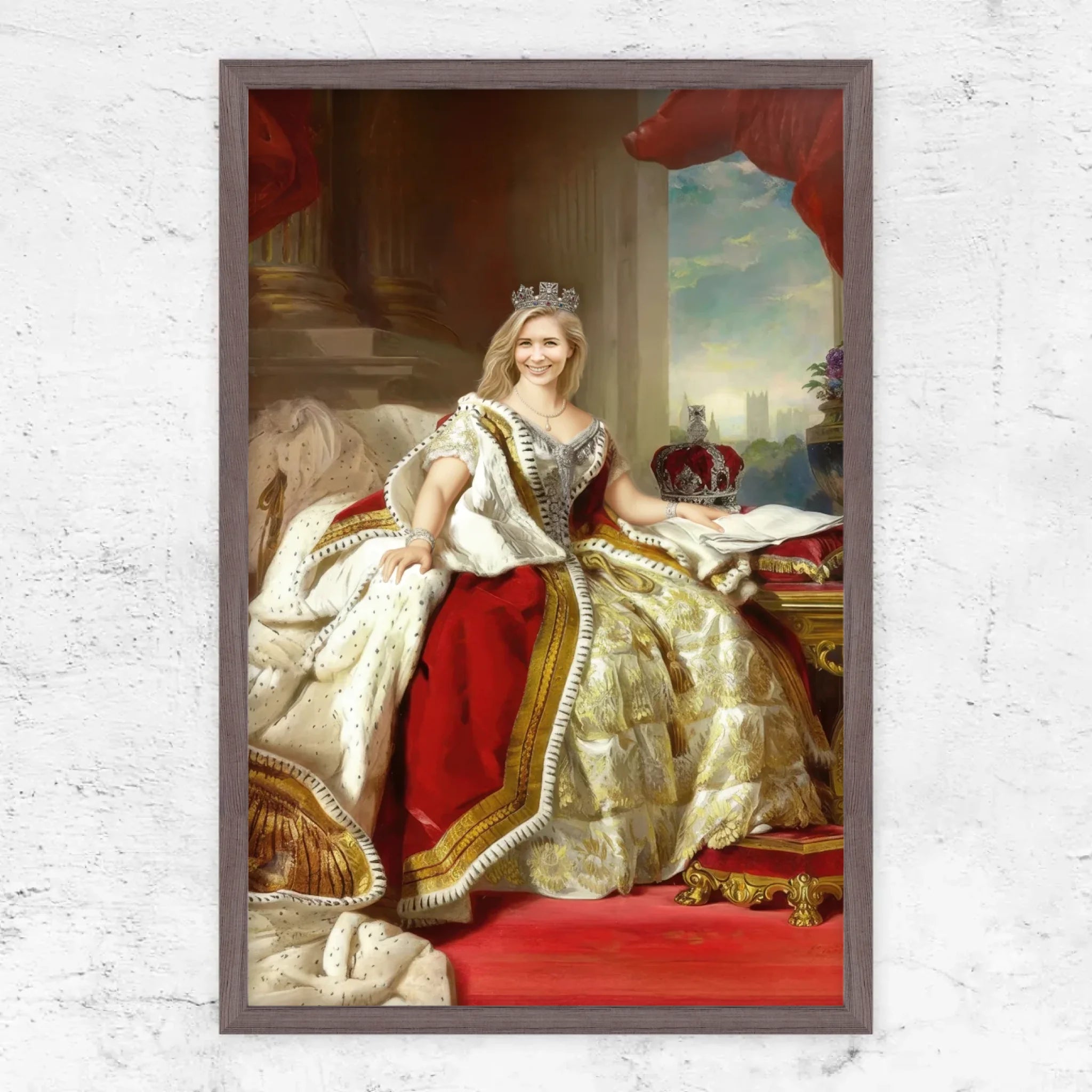 Personalisiertes Poster – Die Königin