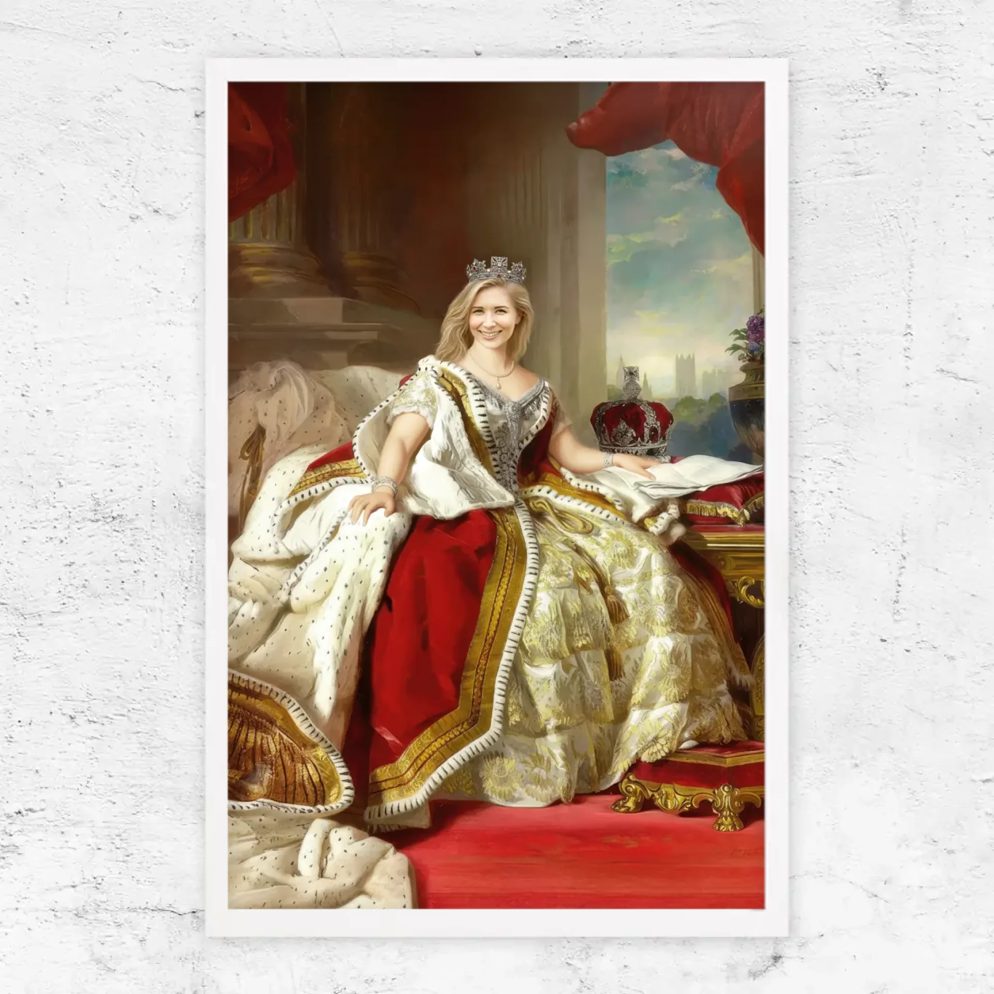 Personalisiertes Poster – Die Königin