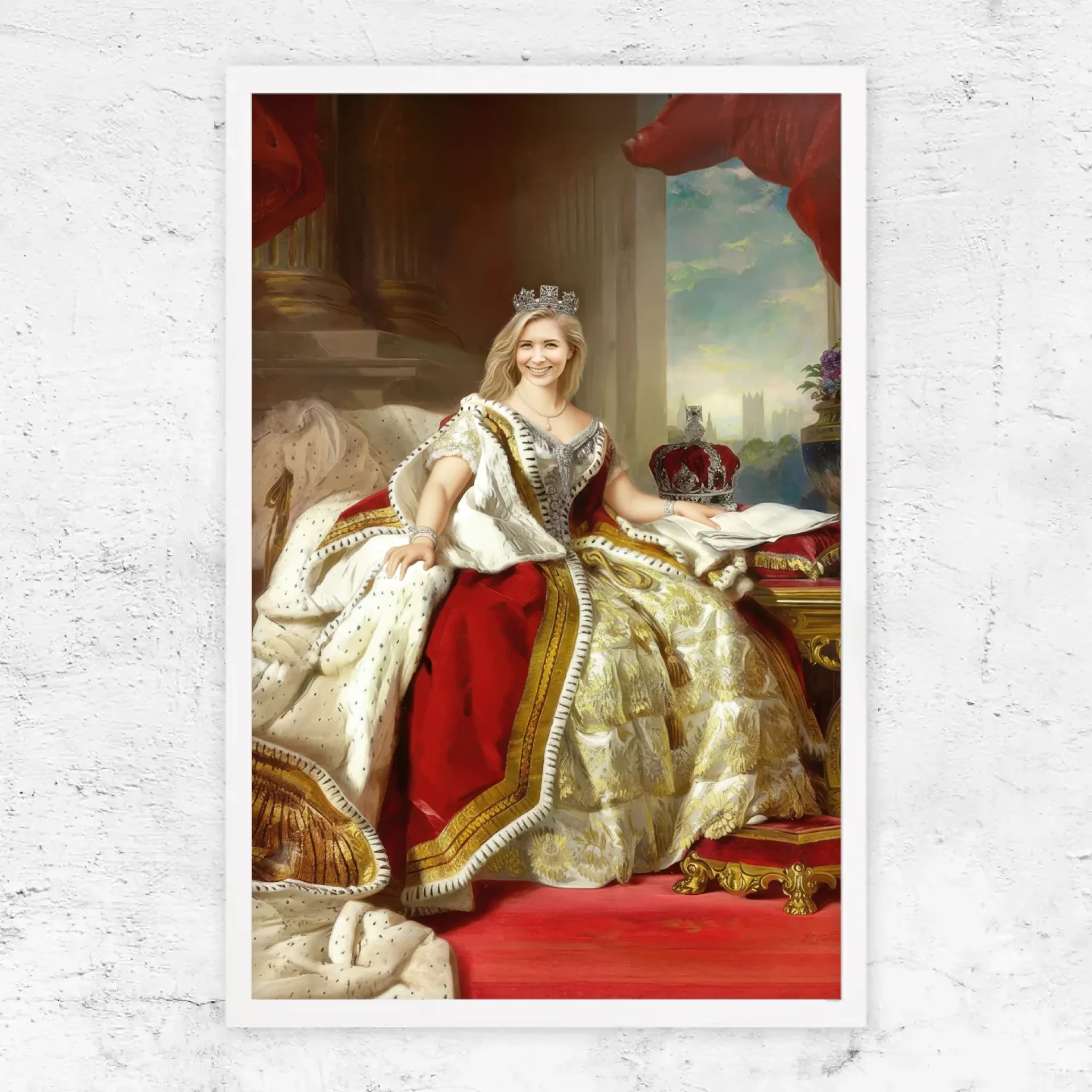 Personalisiertes Poster – Die Königin