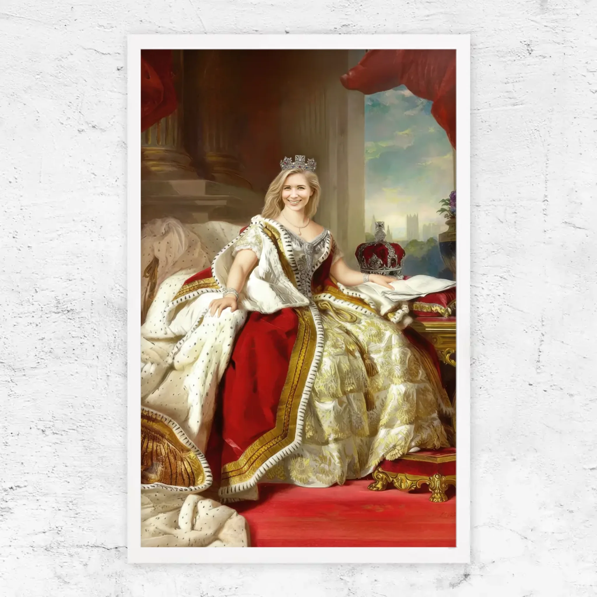 Personalisiertes Poster – Die Königin