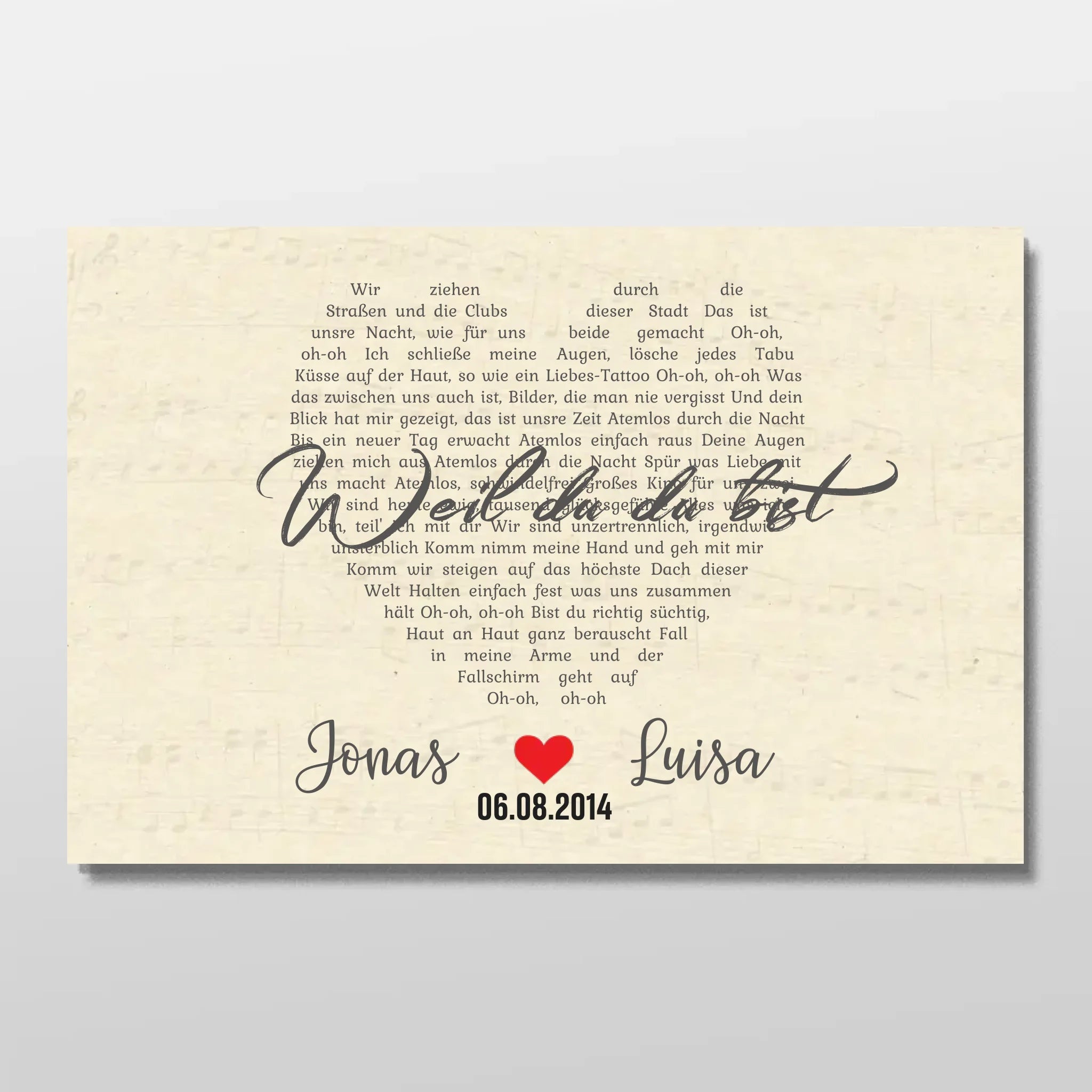 ohne Rahmen horizontal