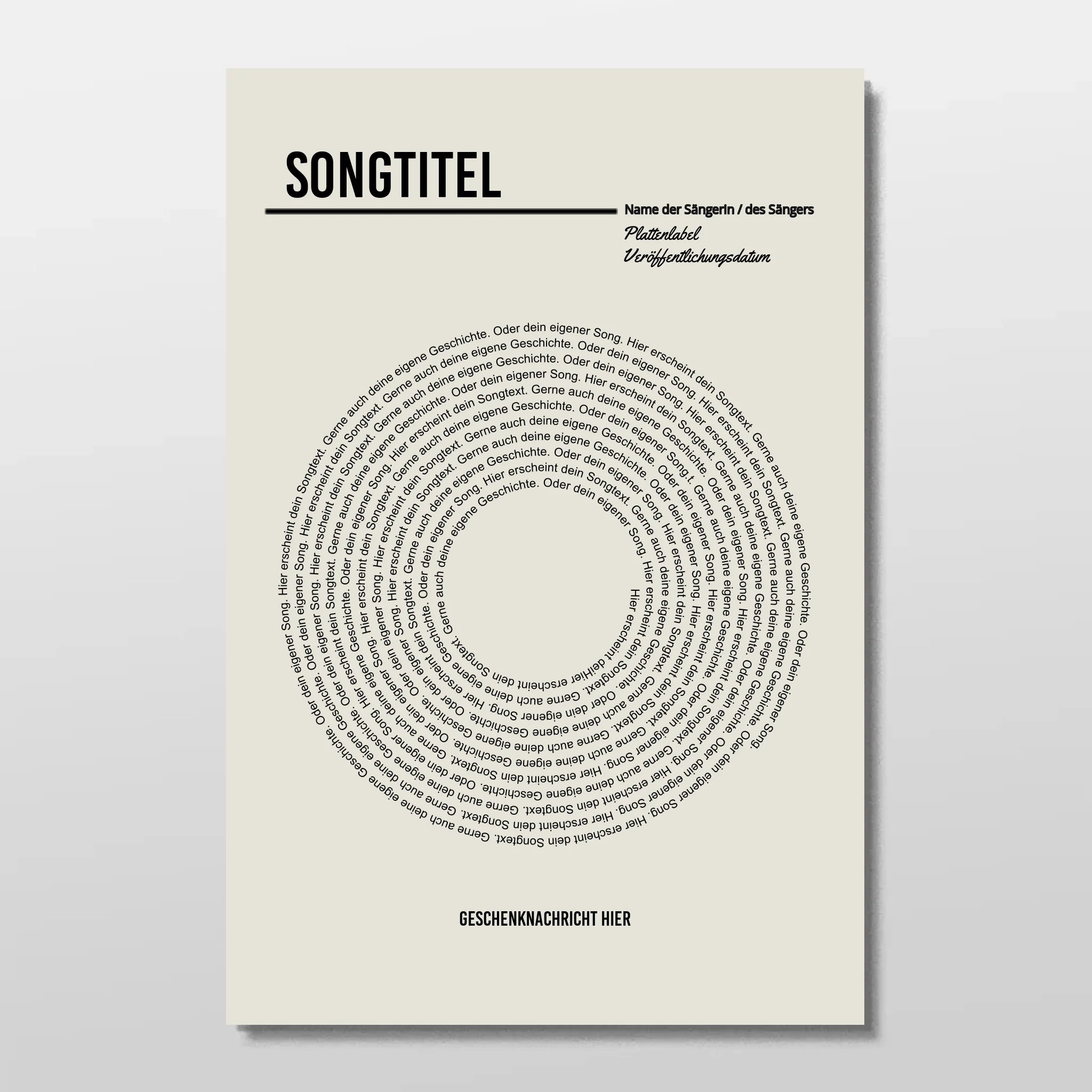 Ohne Rahmen Vertikal