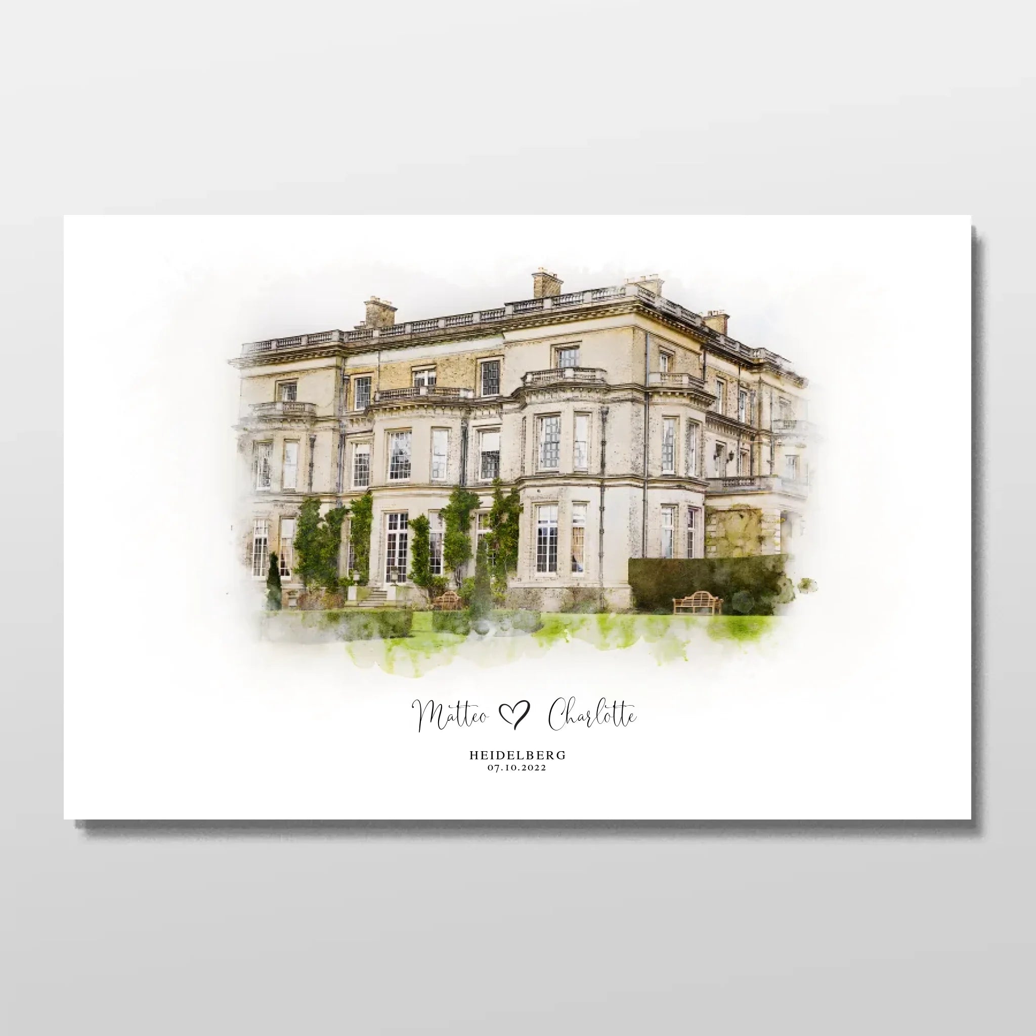 ohne Rahmen horizontal