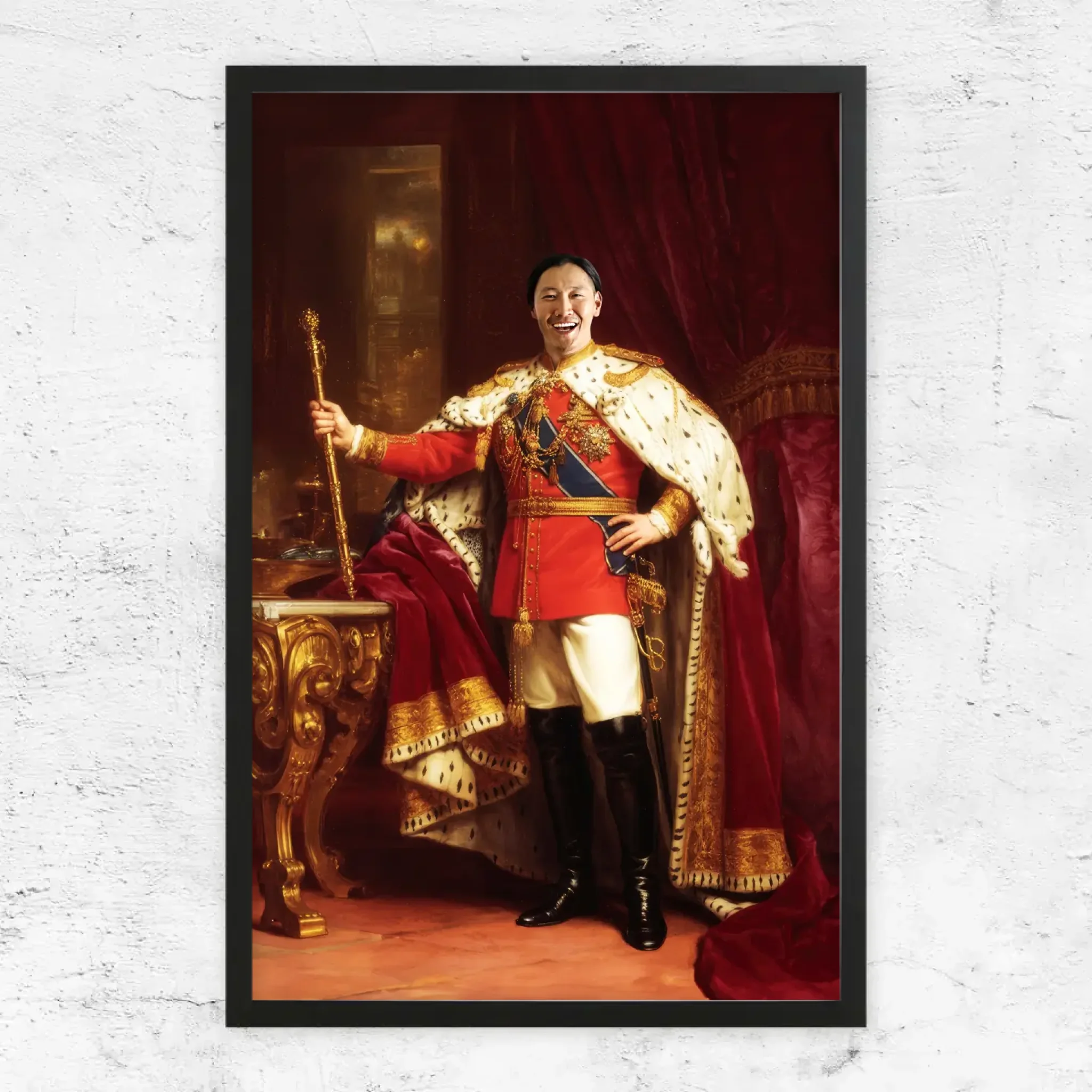 Personalisiertes Poster – Der König