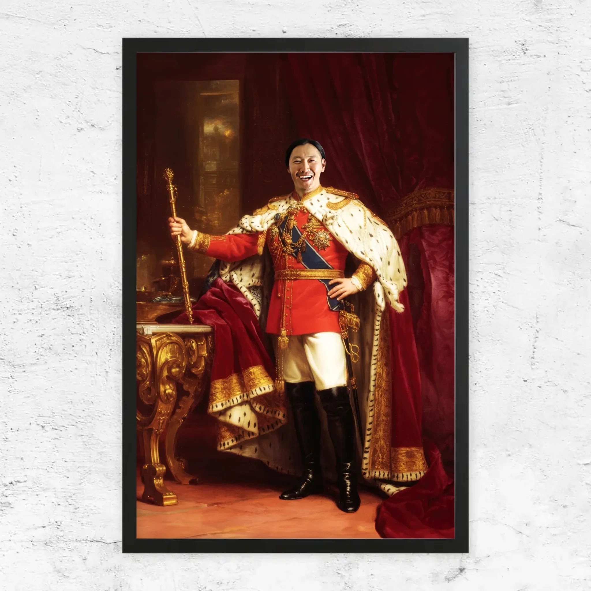 Personalisiertes Poster – Der König