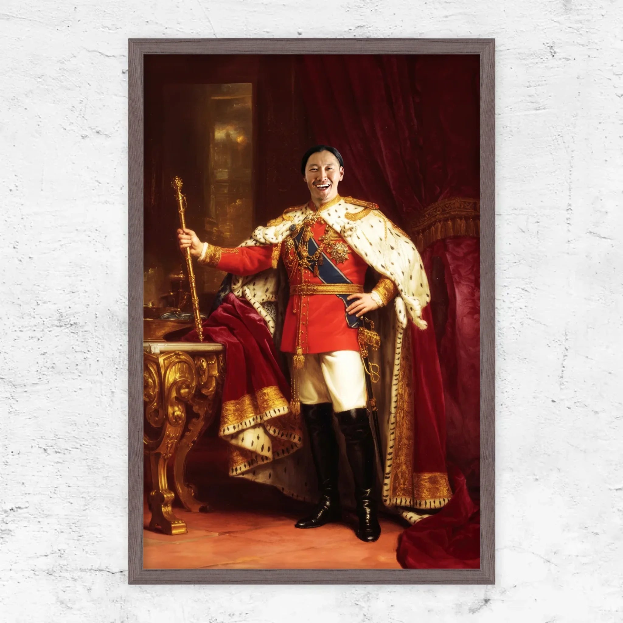 Personalisiertes Poster – Der König