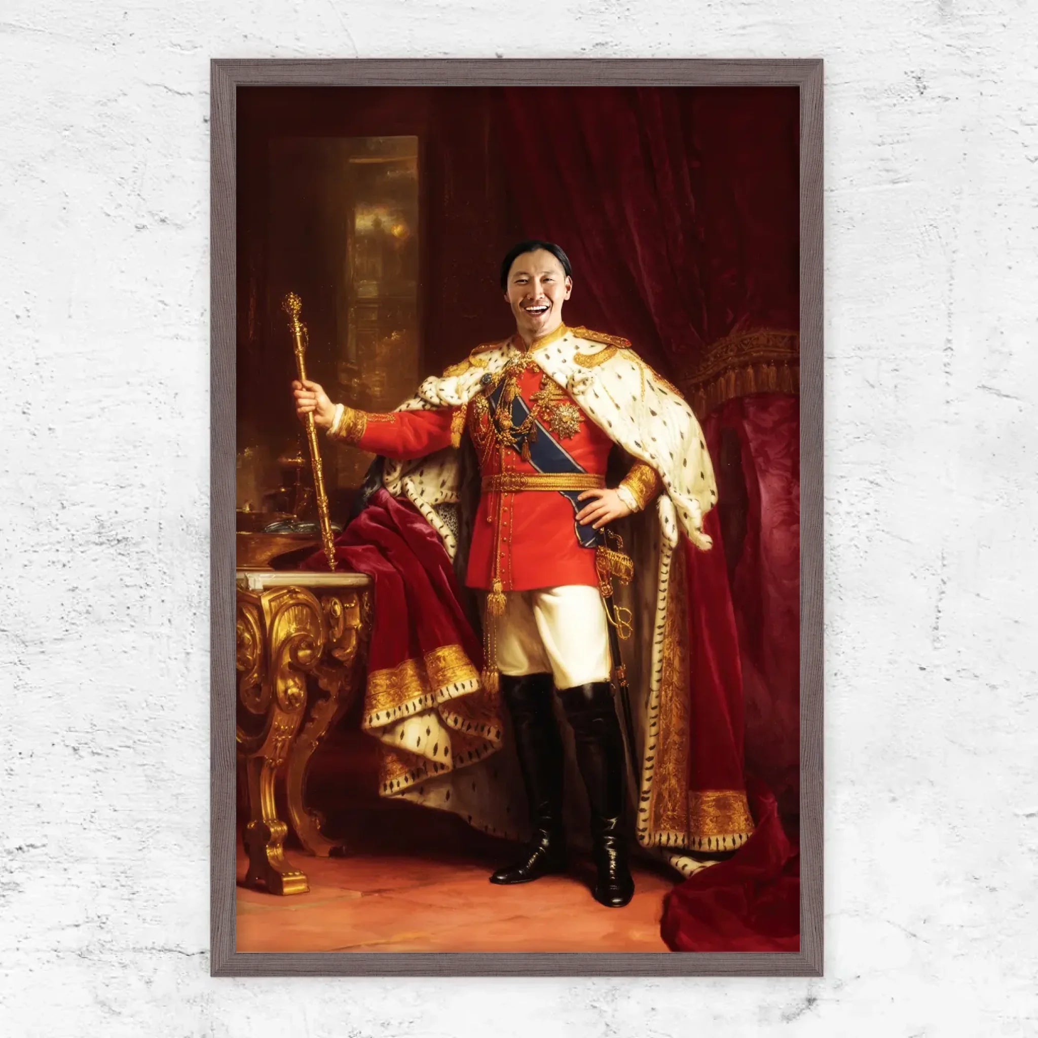 Personalisiertes Poster – Der König