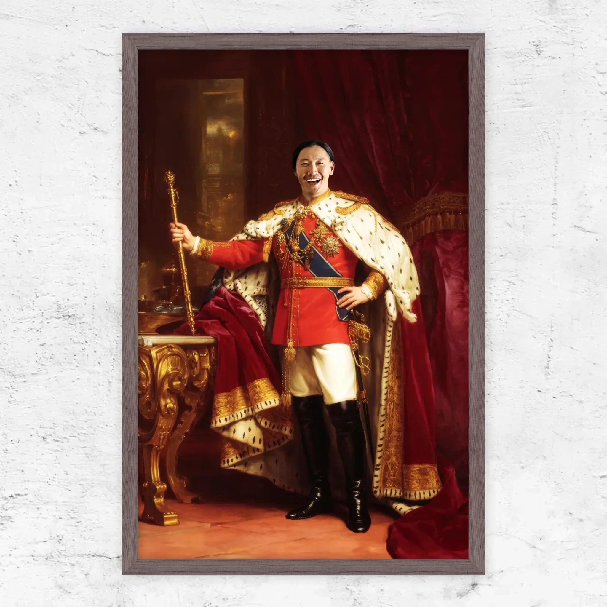 Personalisiertes Poster – Der König