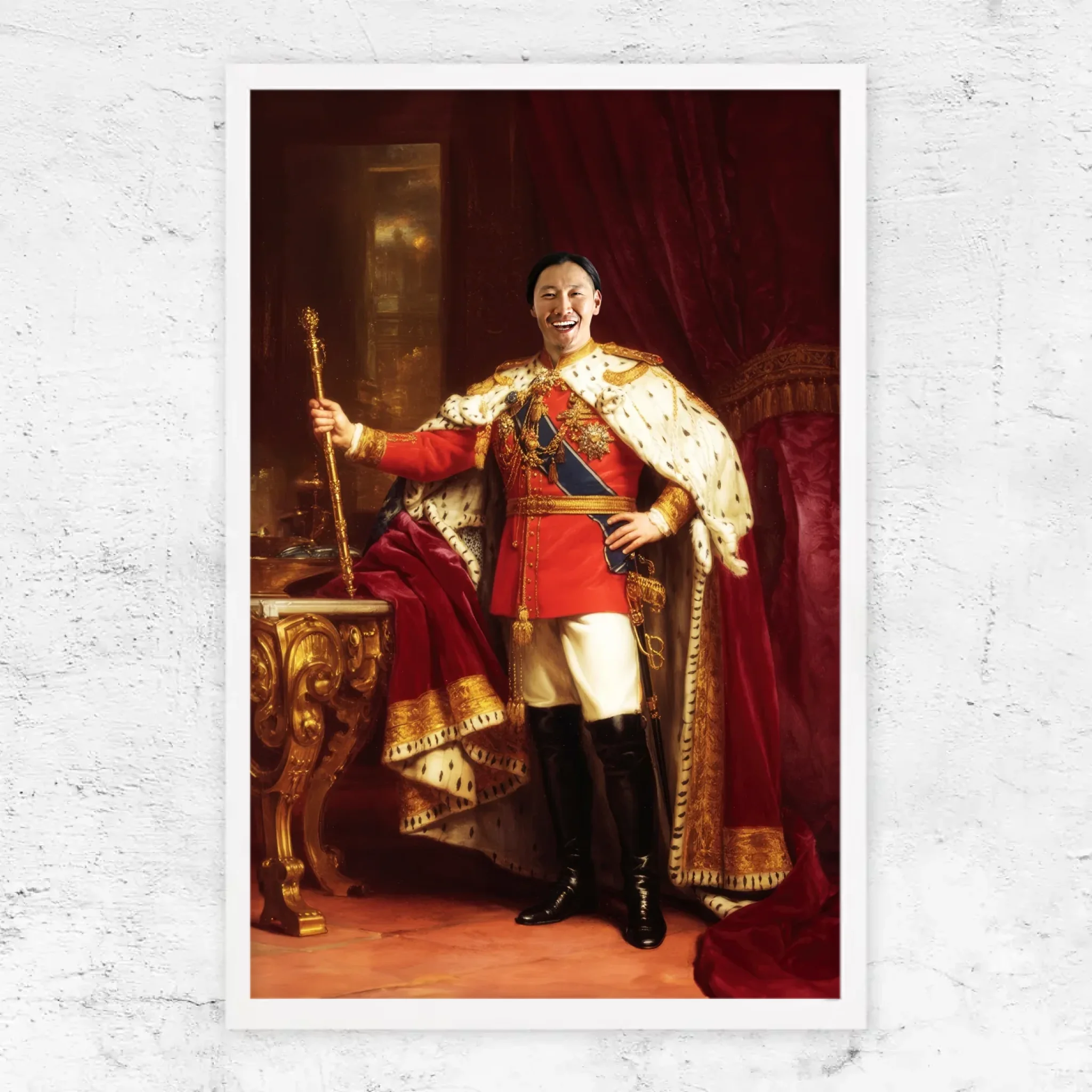 Personalisiertes Poster – Der König