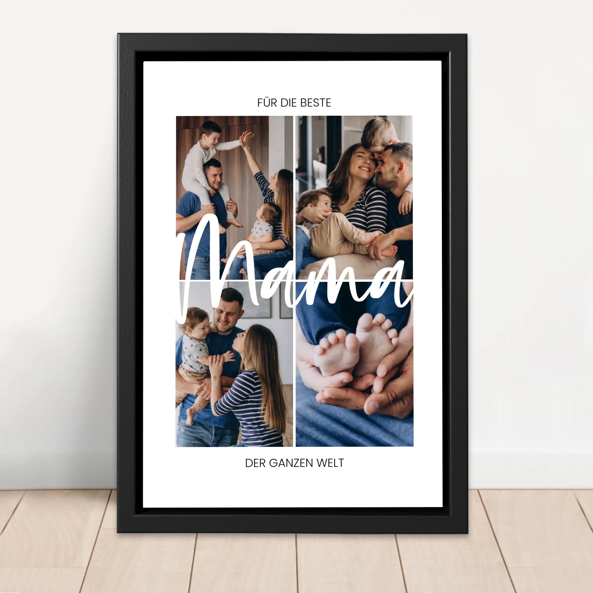 Personalisierte Leinwand "Für die beste Mama der Welt"