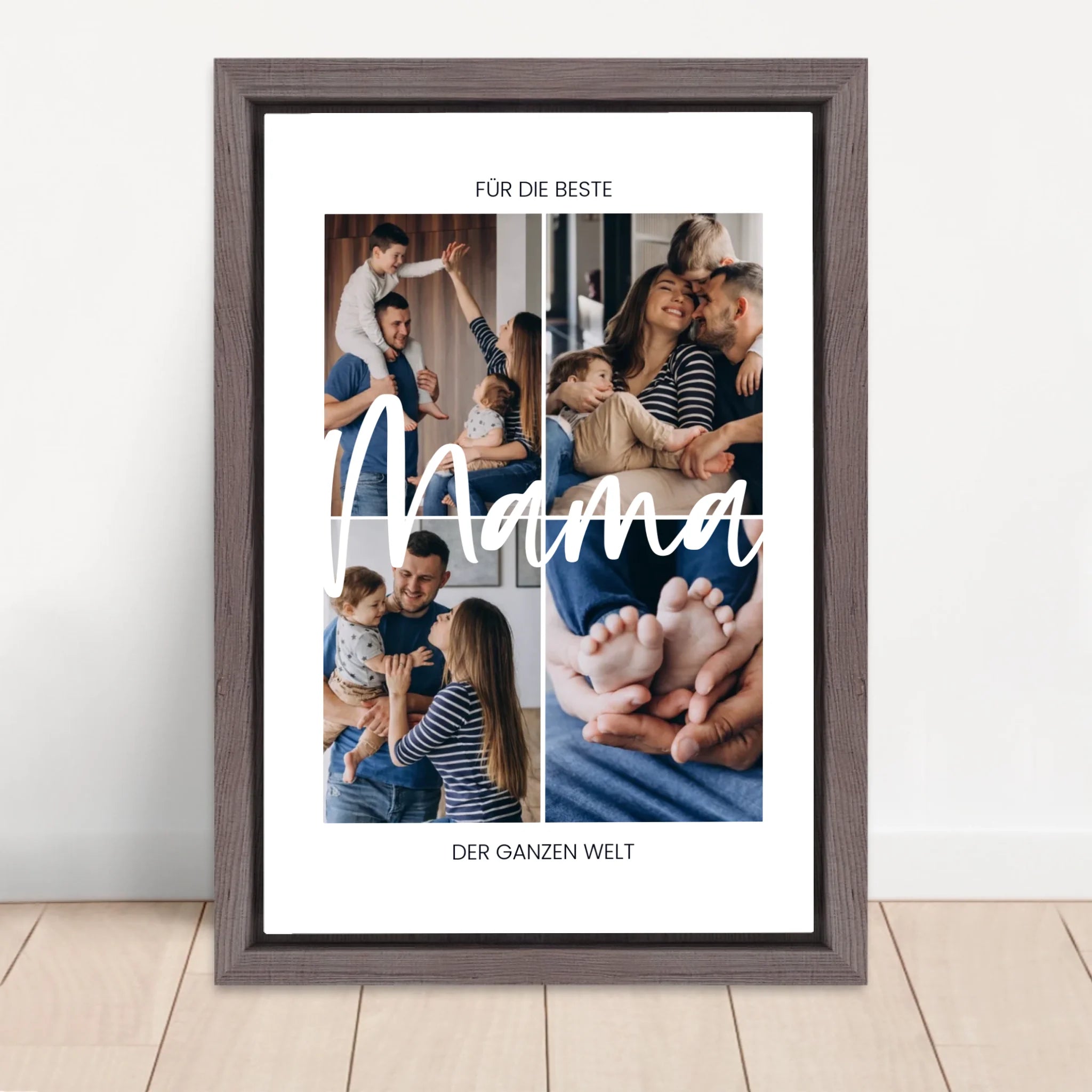Vertical Framed  Canvas-Oak 2026