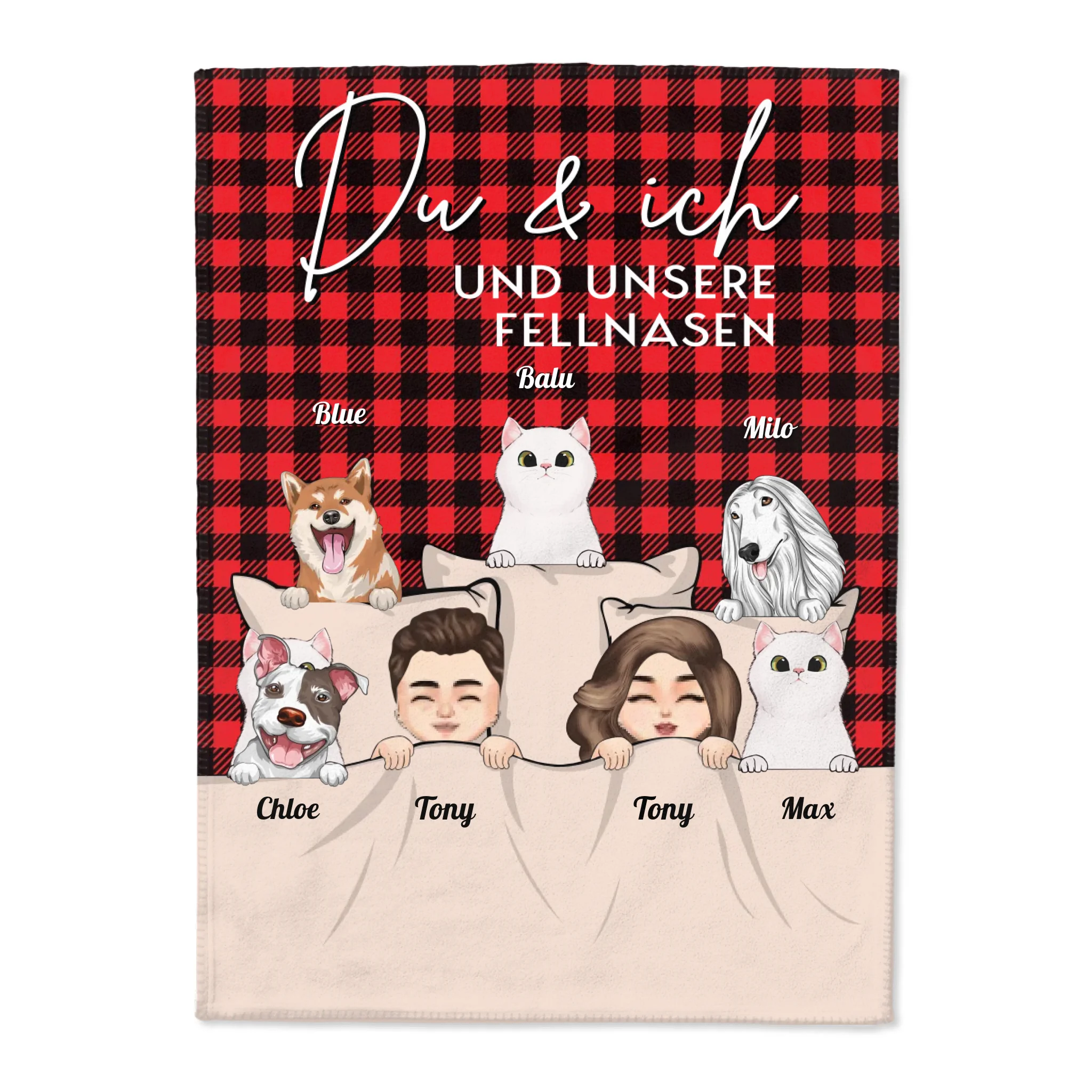 Live Mockup - Blanket Premium - 150x200