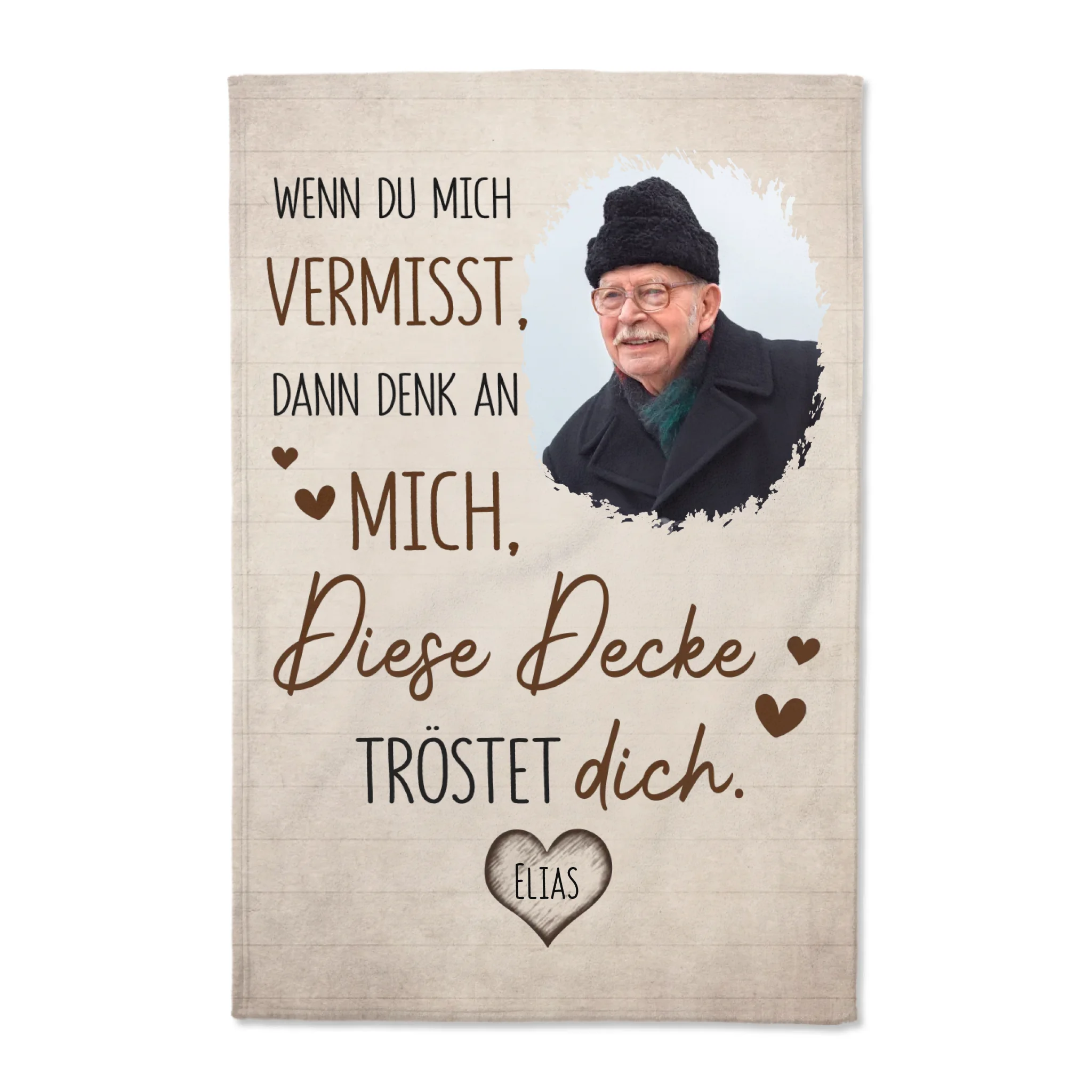 Live Mockup - Blanket Standard - 100x150
