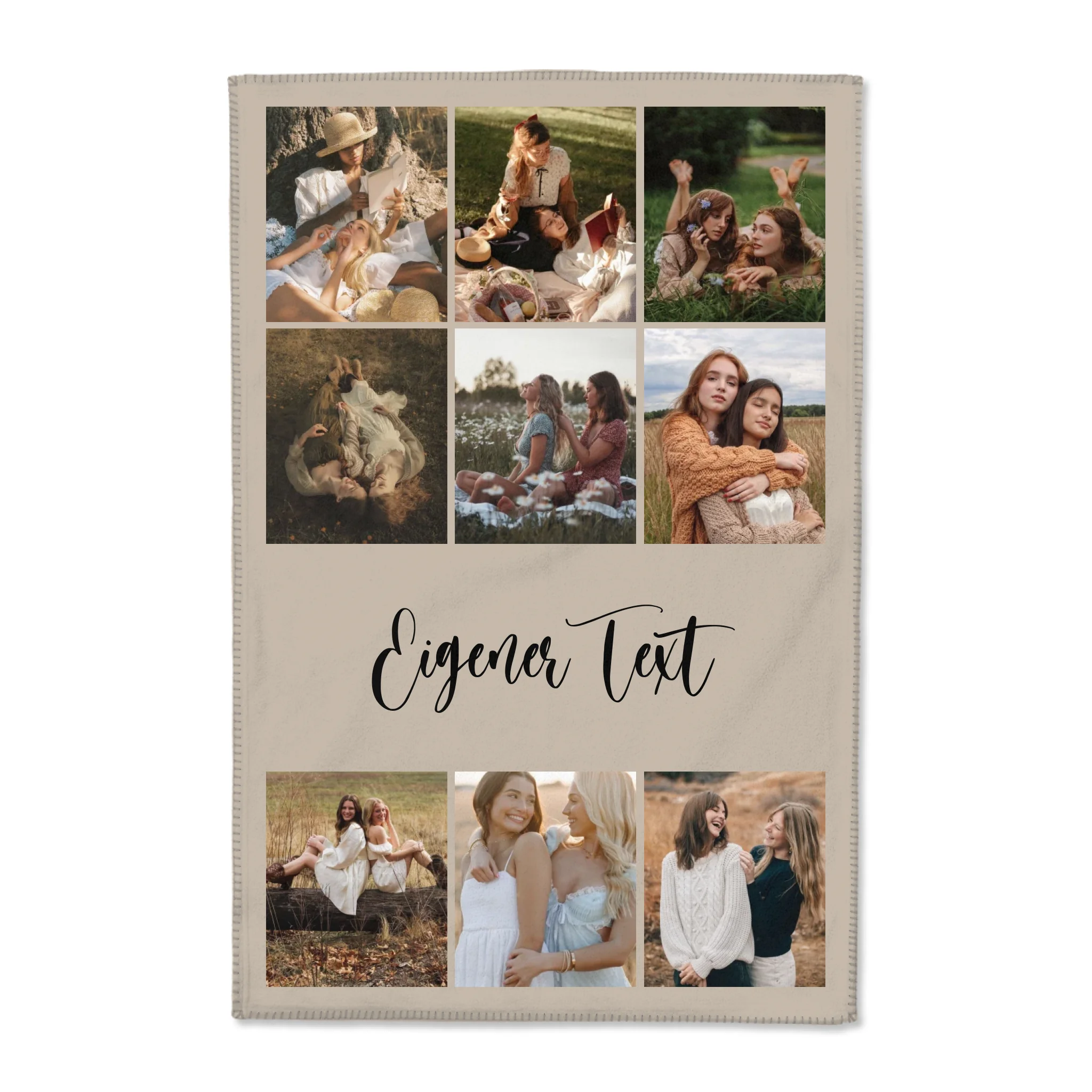 Live Mockup - Blanket Premium - 100x150