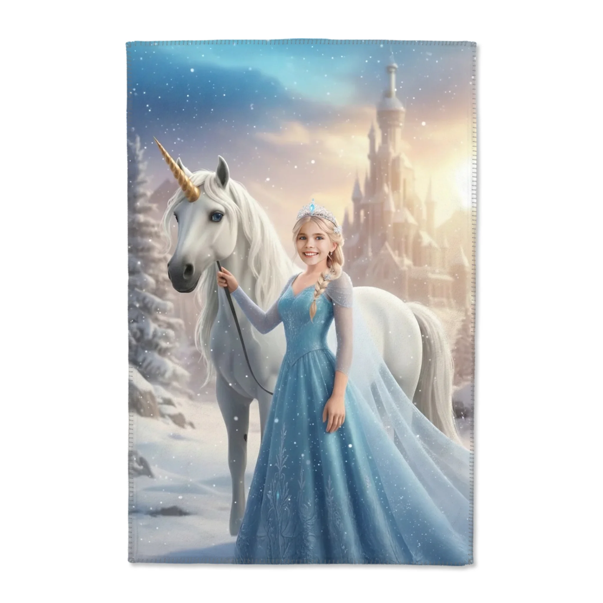 Live Mockup - Blanket Premium - 100x150