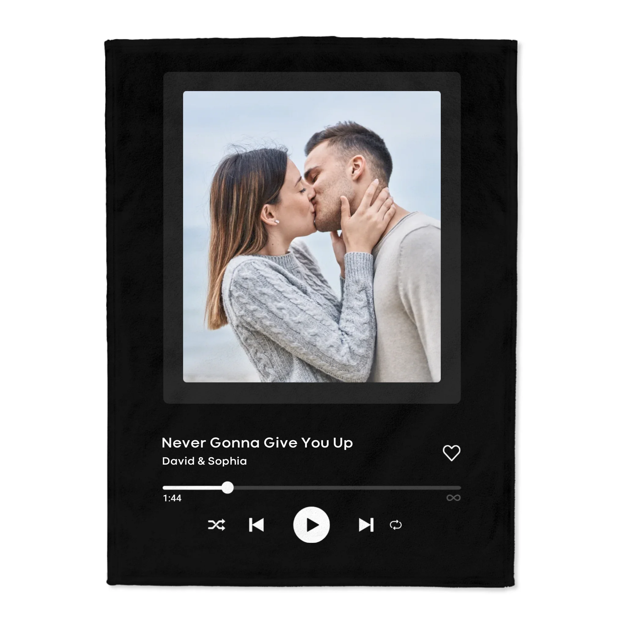 Live Mockup - Blanket Standard - 150x200