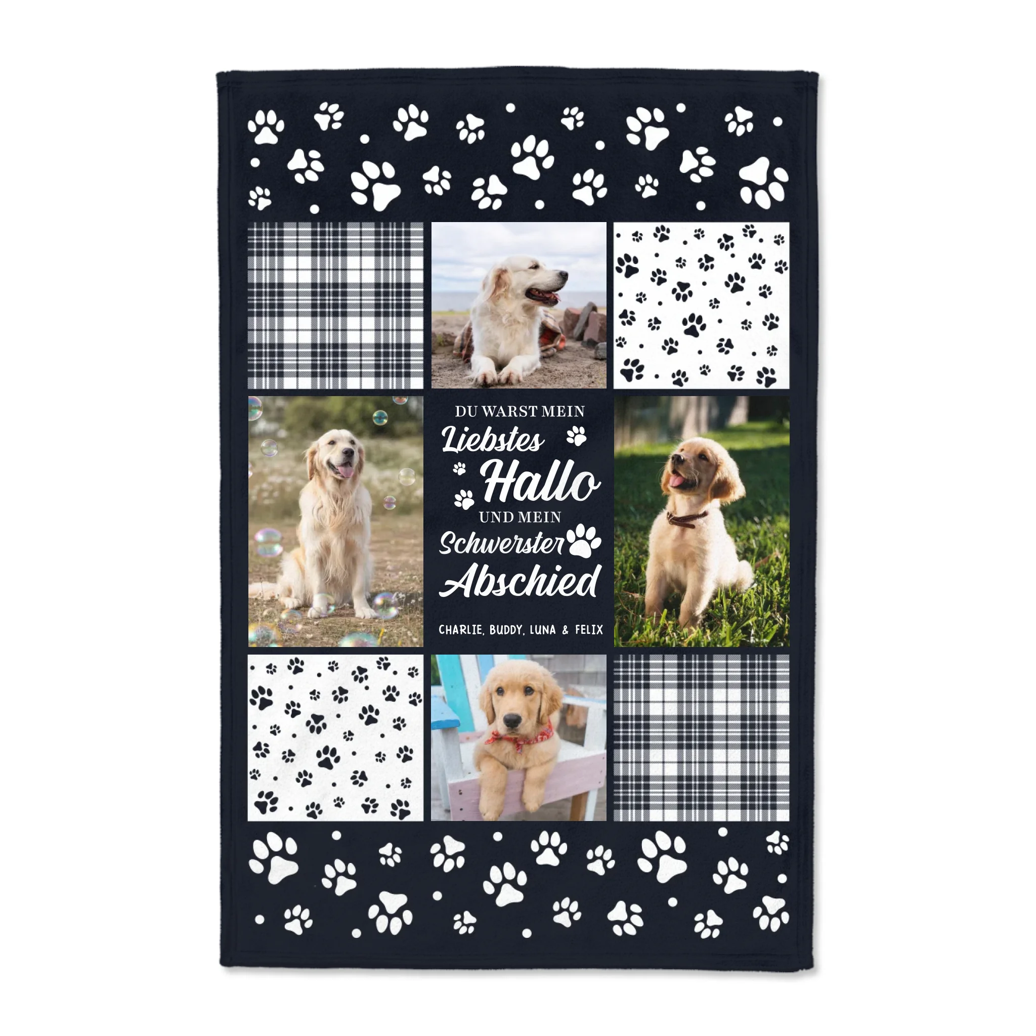 Live Mockup - Blanket Standard - 100x150