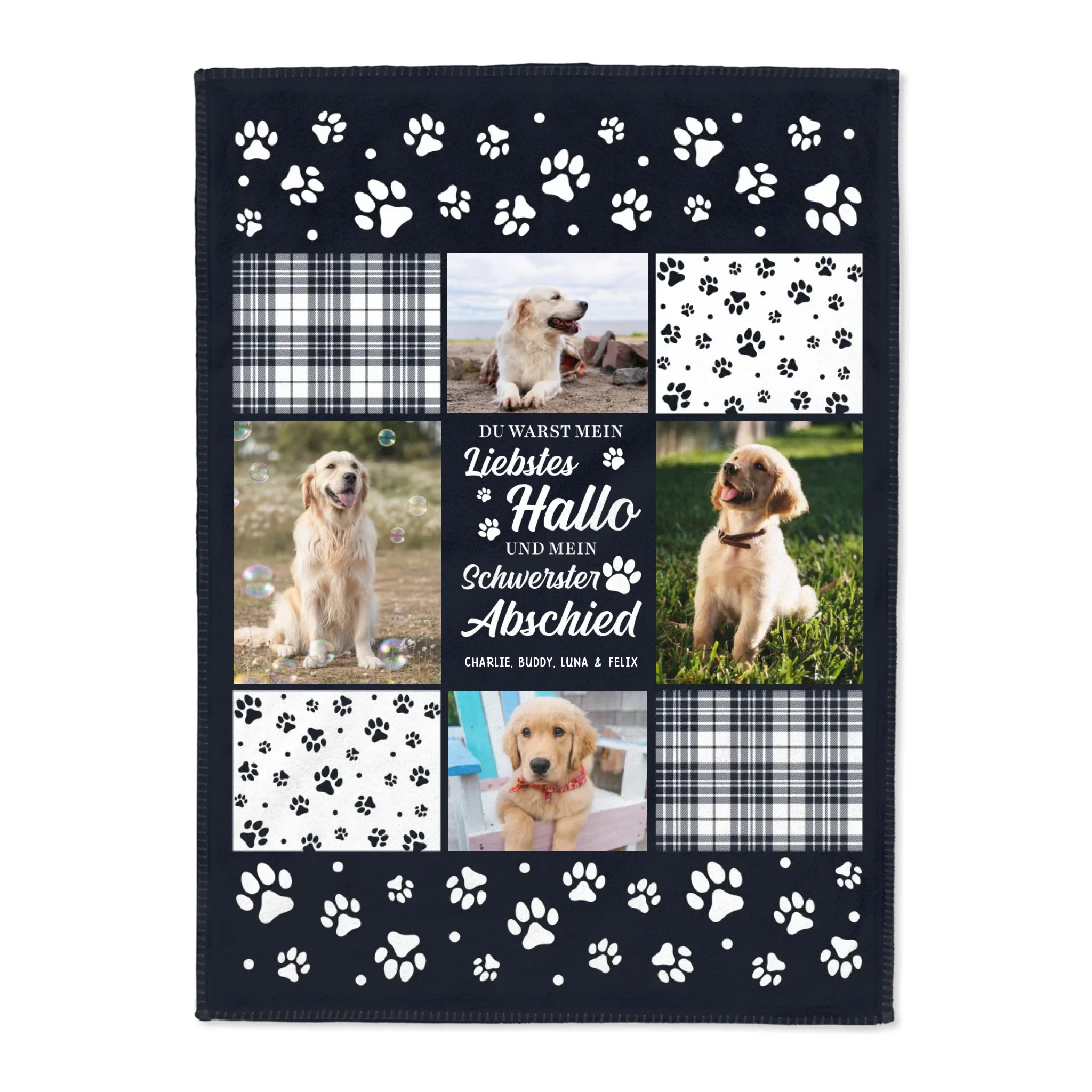 Live Mockup - Blanket Premium - 150x200