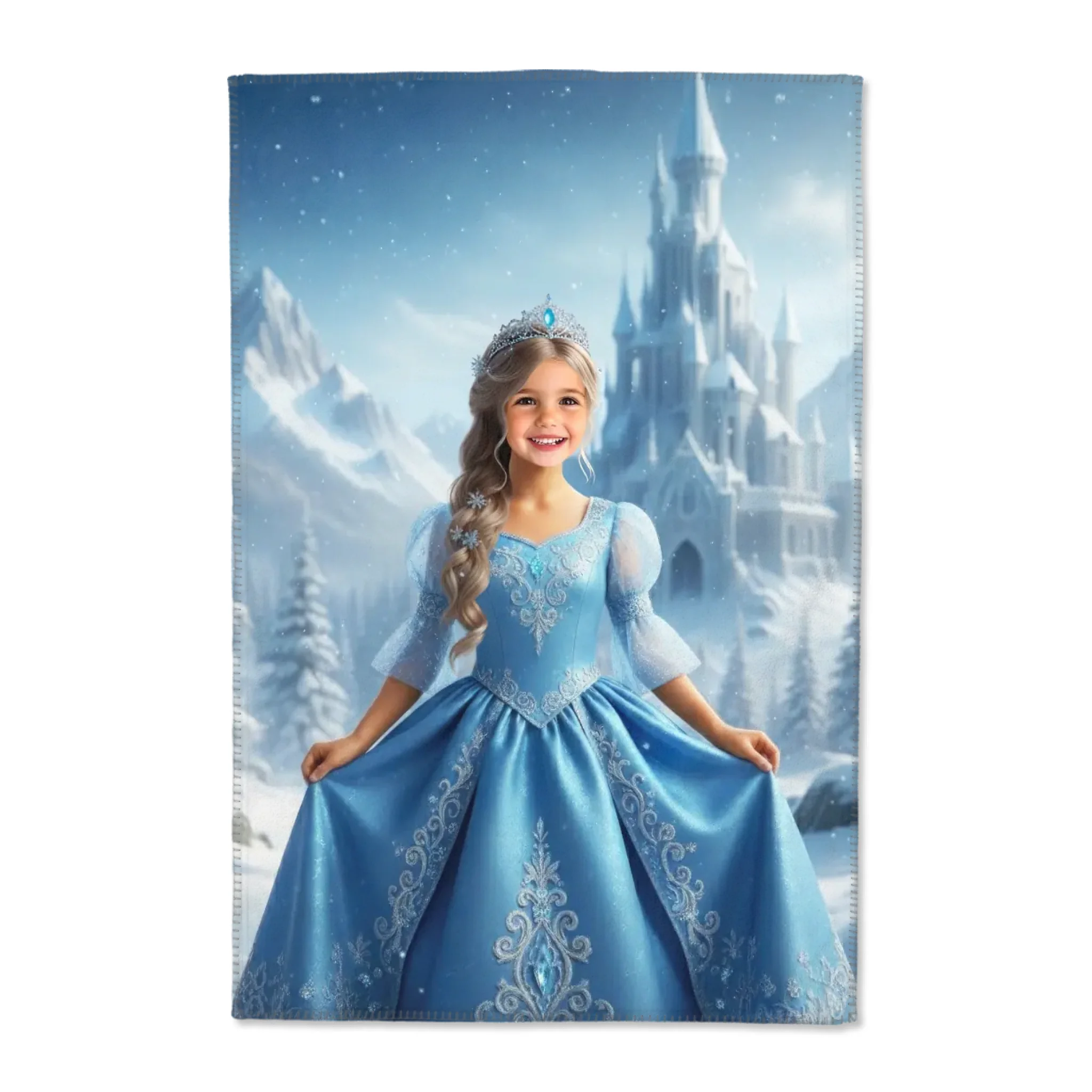Live Mockup - Blanket Premium - 100x150