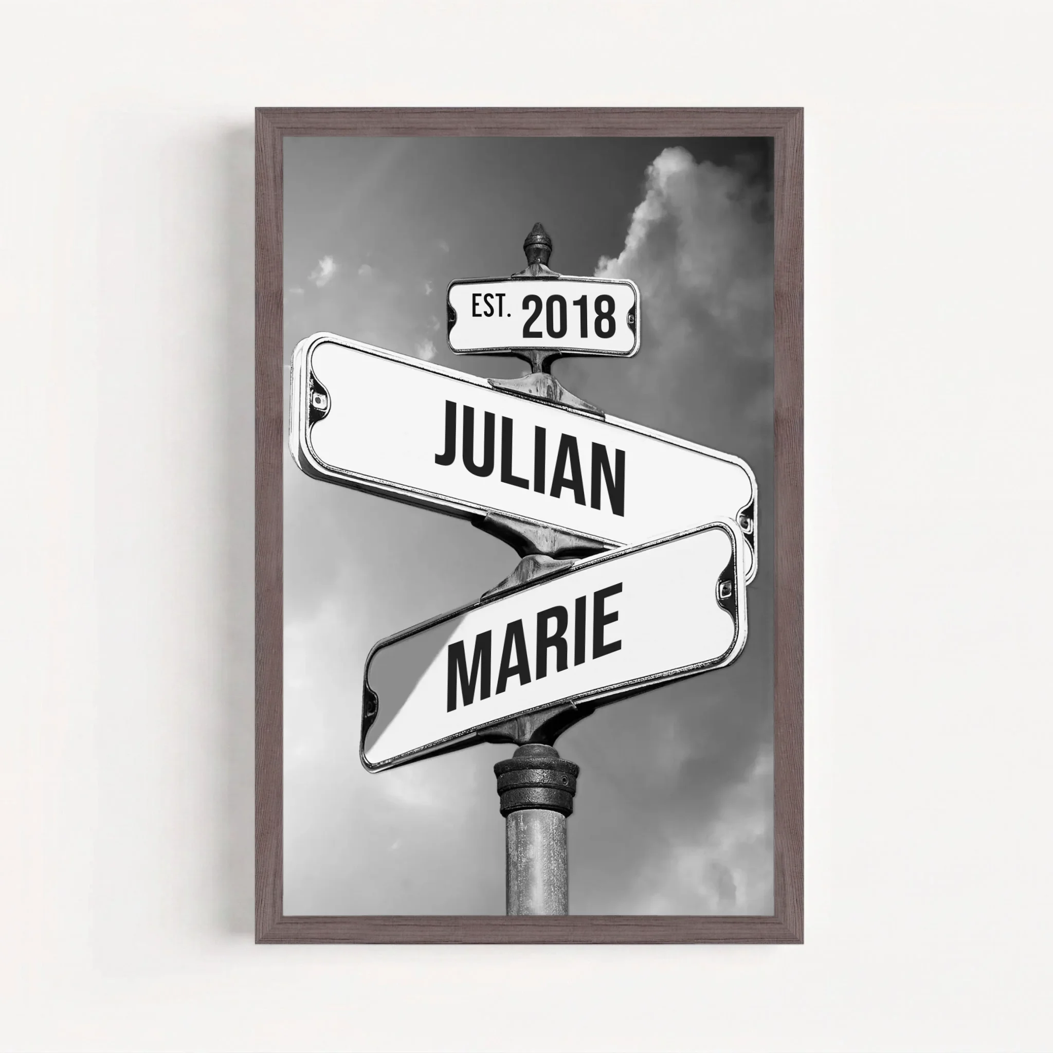 Live Mockup - Frame Poster - Wood - 20x30