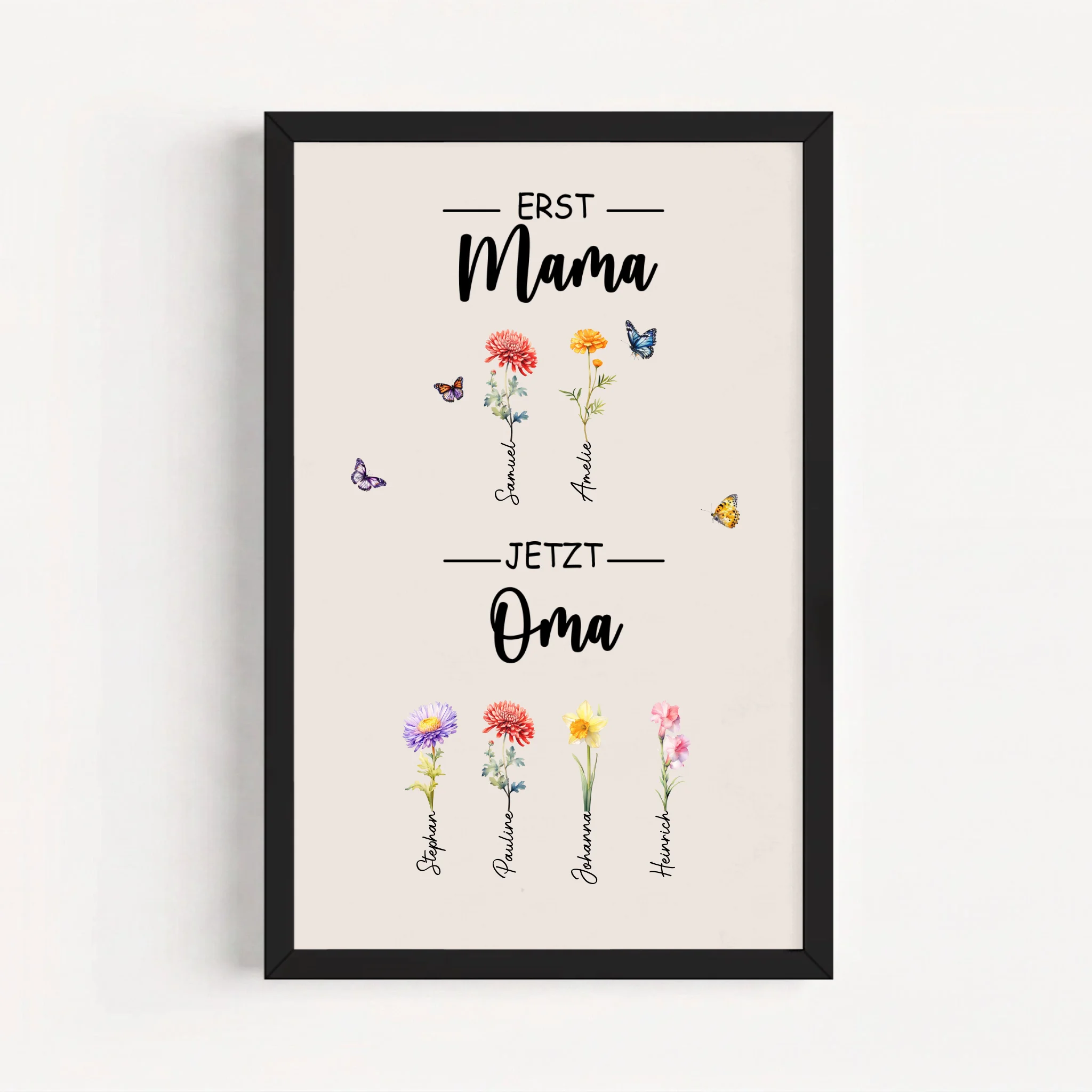 Live Mockup - Frame Poster - Black - 20x30