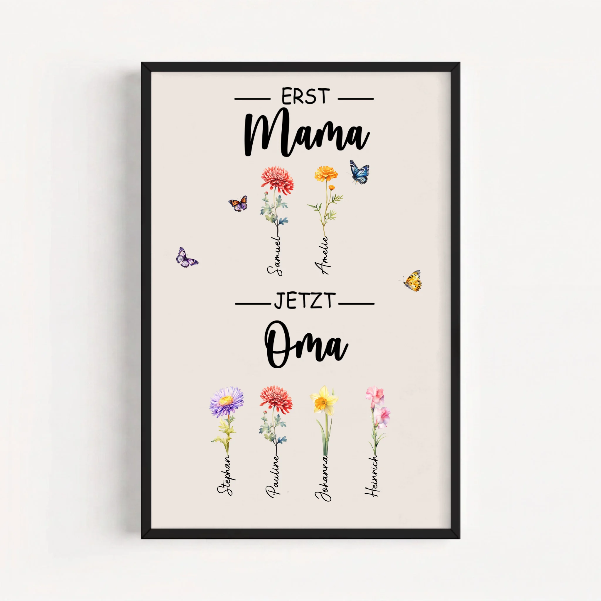 Live Mockup - Frame Poster - Black - 60x90