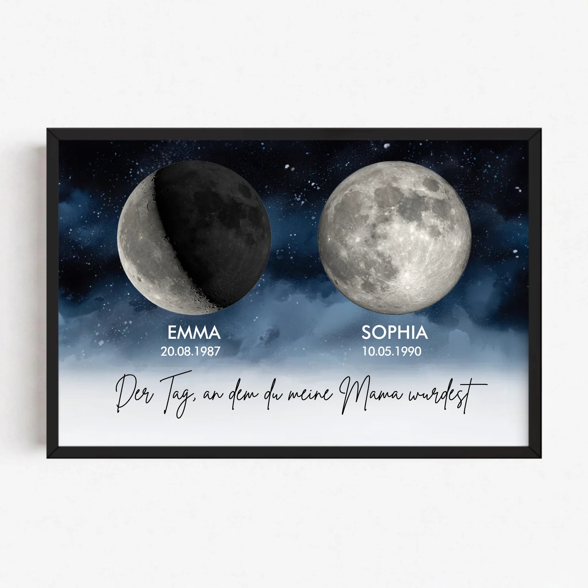Live Mockup - Frame Poster - Black - 75x50