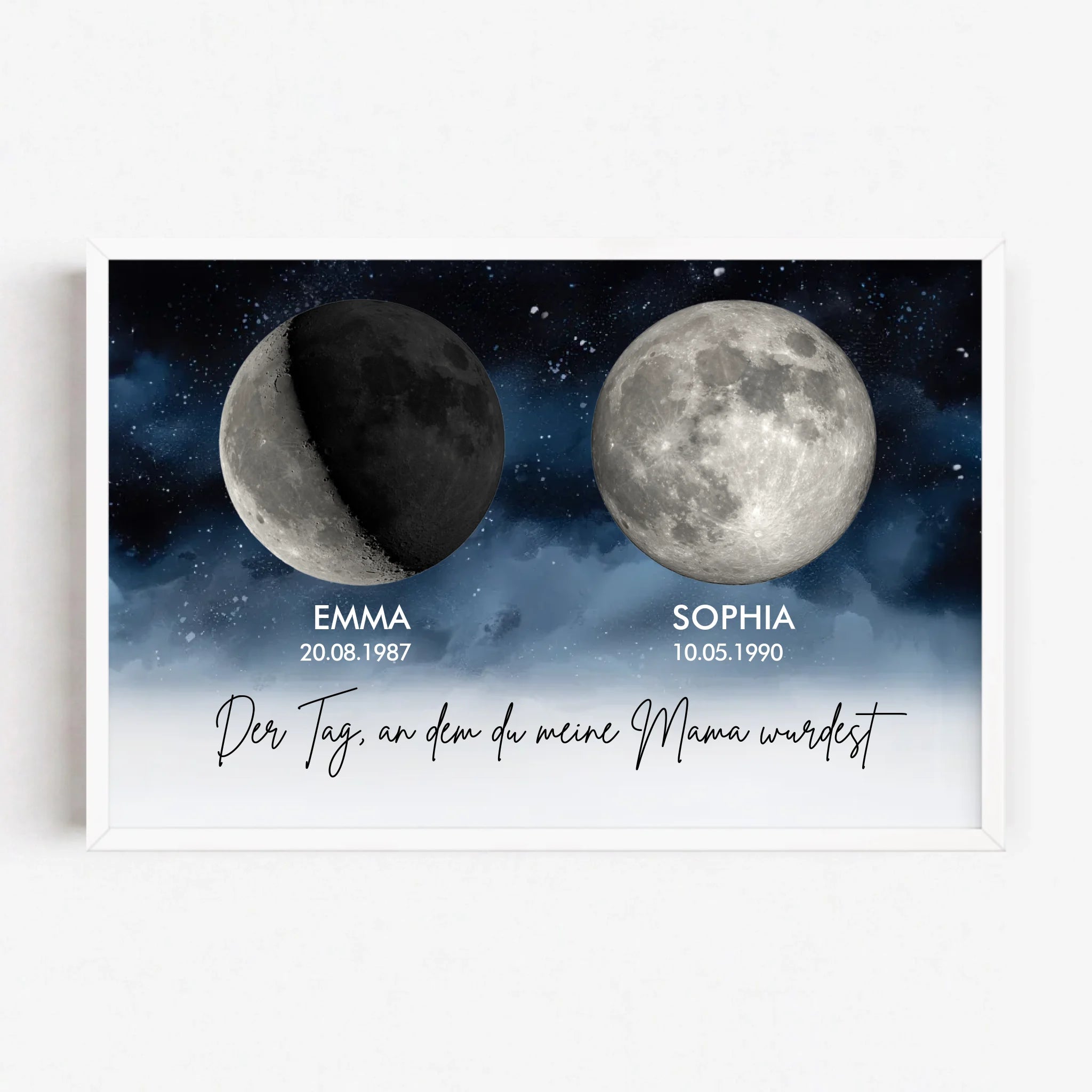 Live Mockup - Frame Poster - White - 75x50