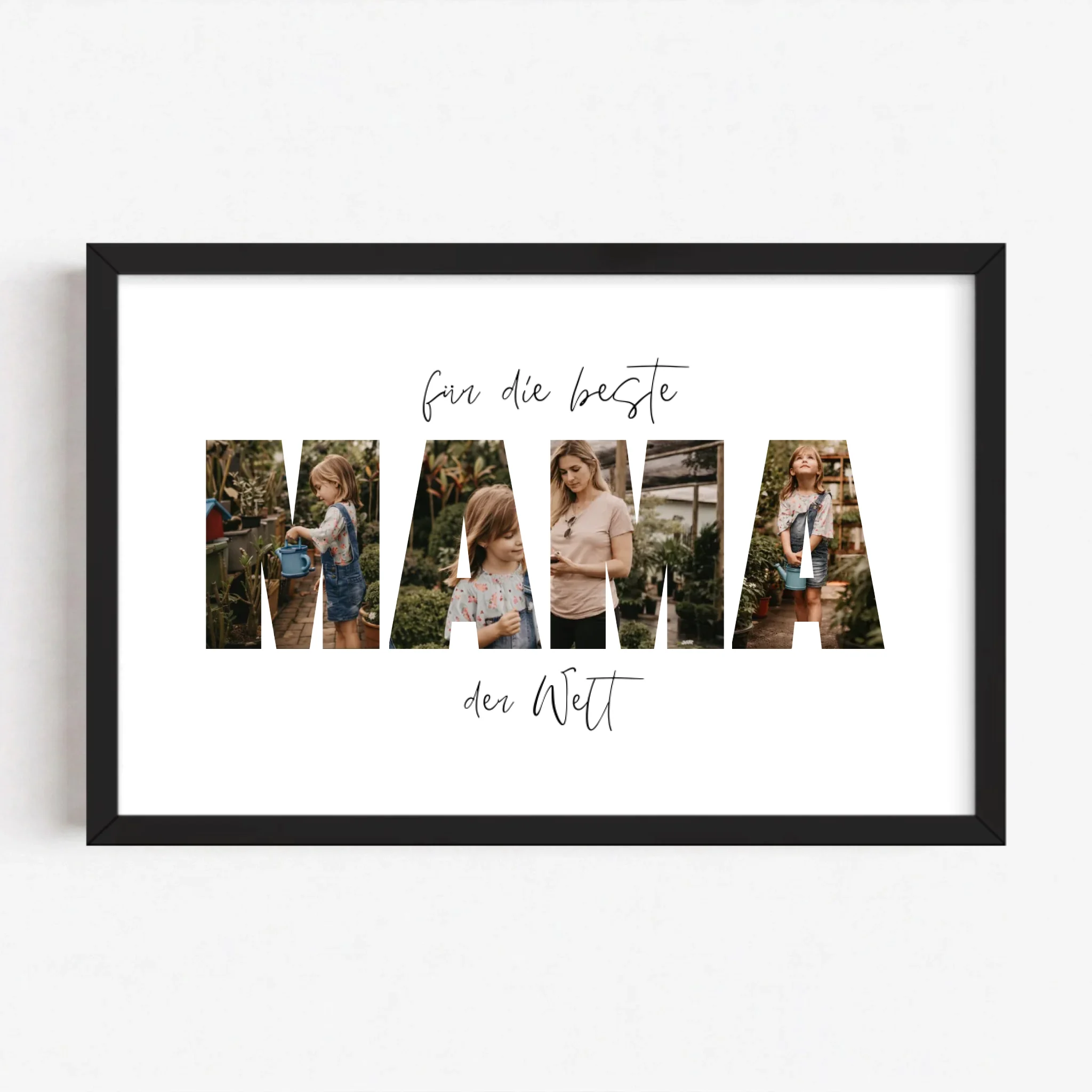 Live Mockup - Frame Poster - Black - 30x20