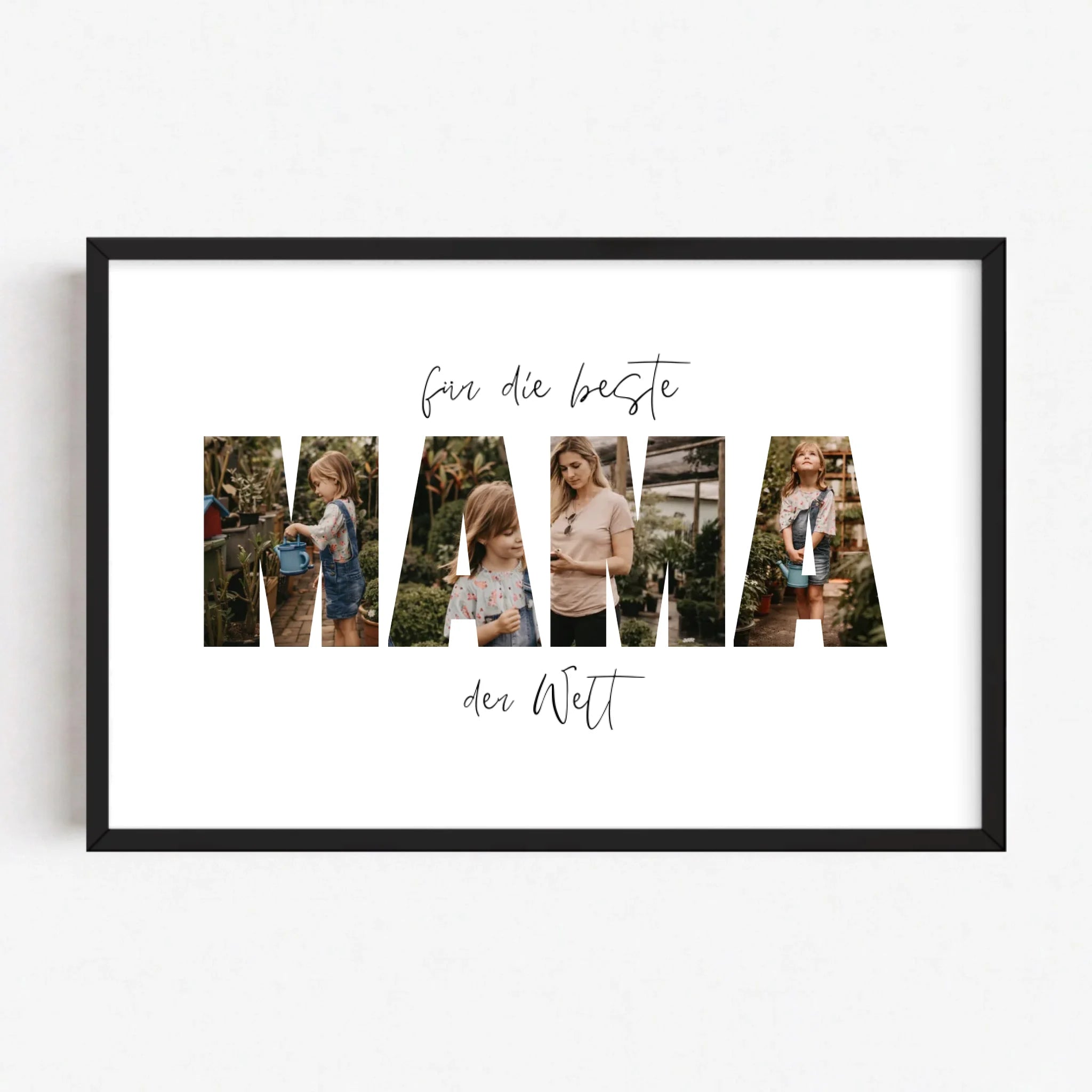 Live Mockup - Frame Poster - Black - 75x50