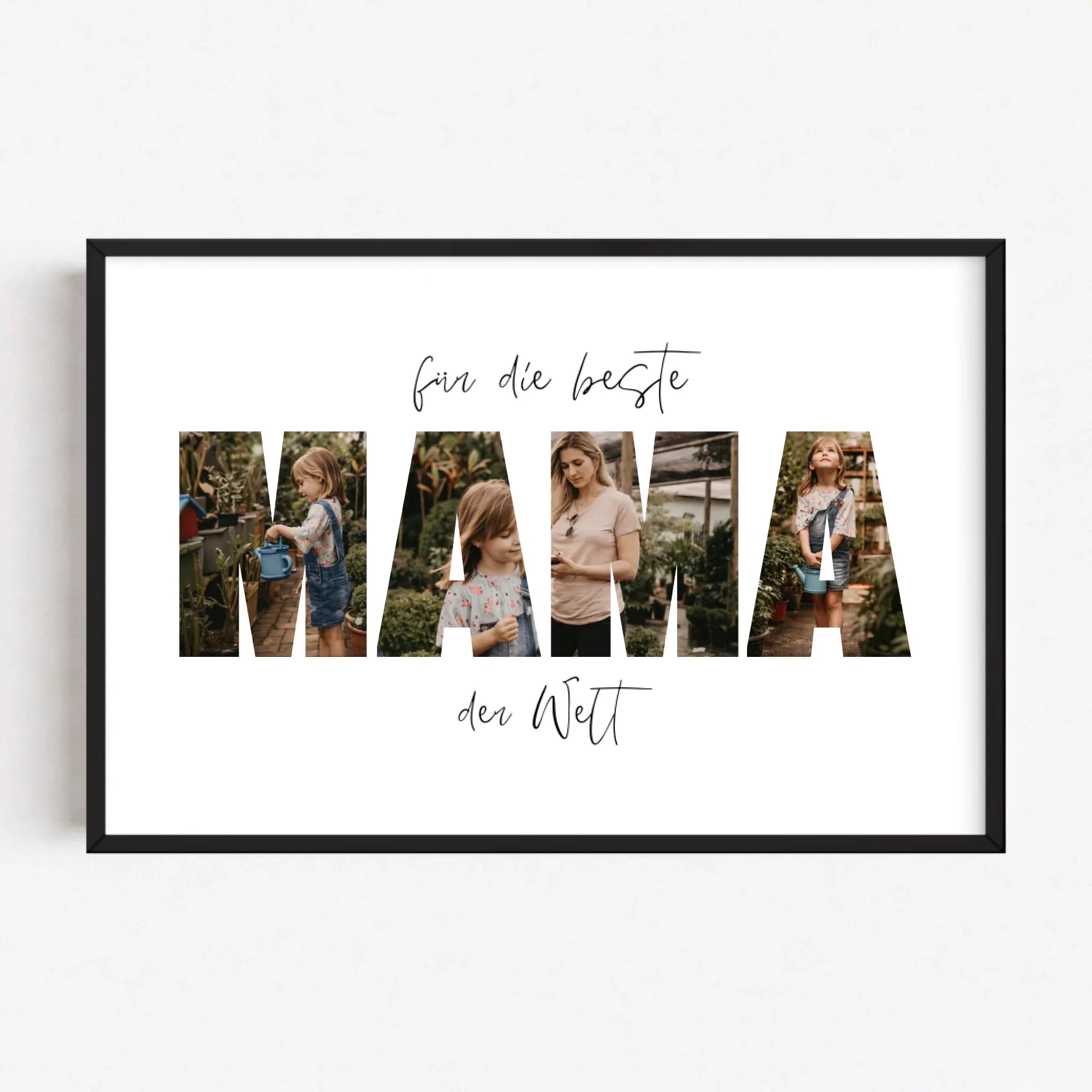 Live Mockup - Frame Poster - Black - 90x60