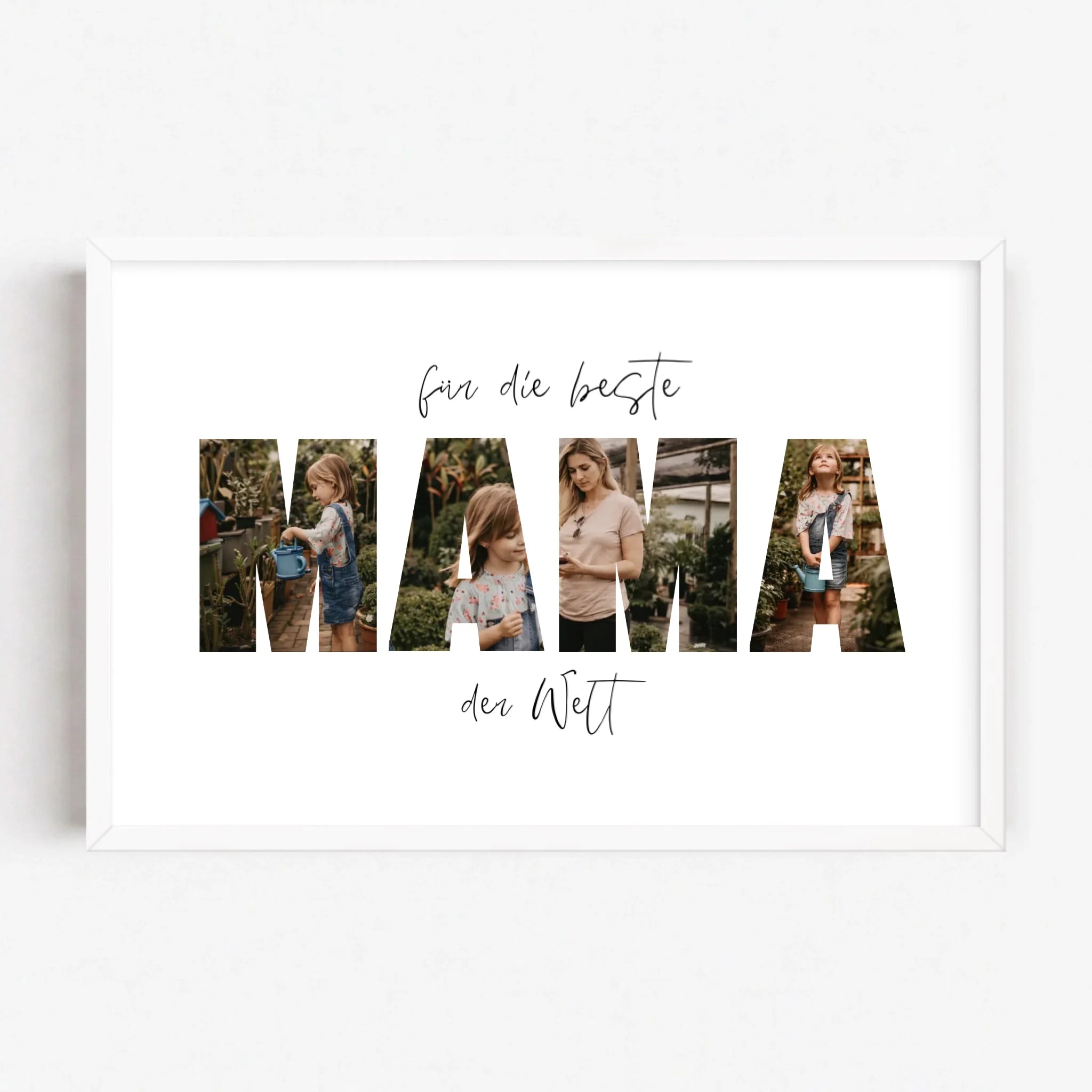 Live Mockup - Frame Poster - White - 60x40