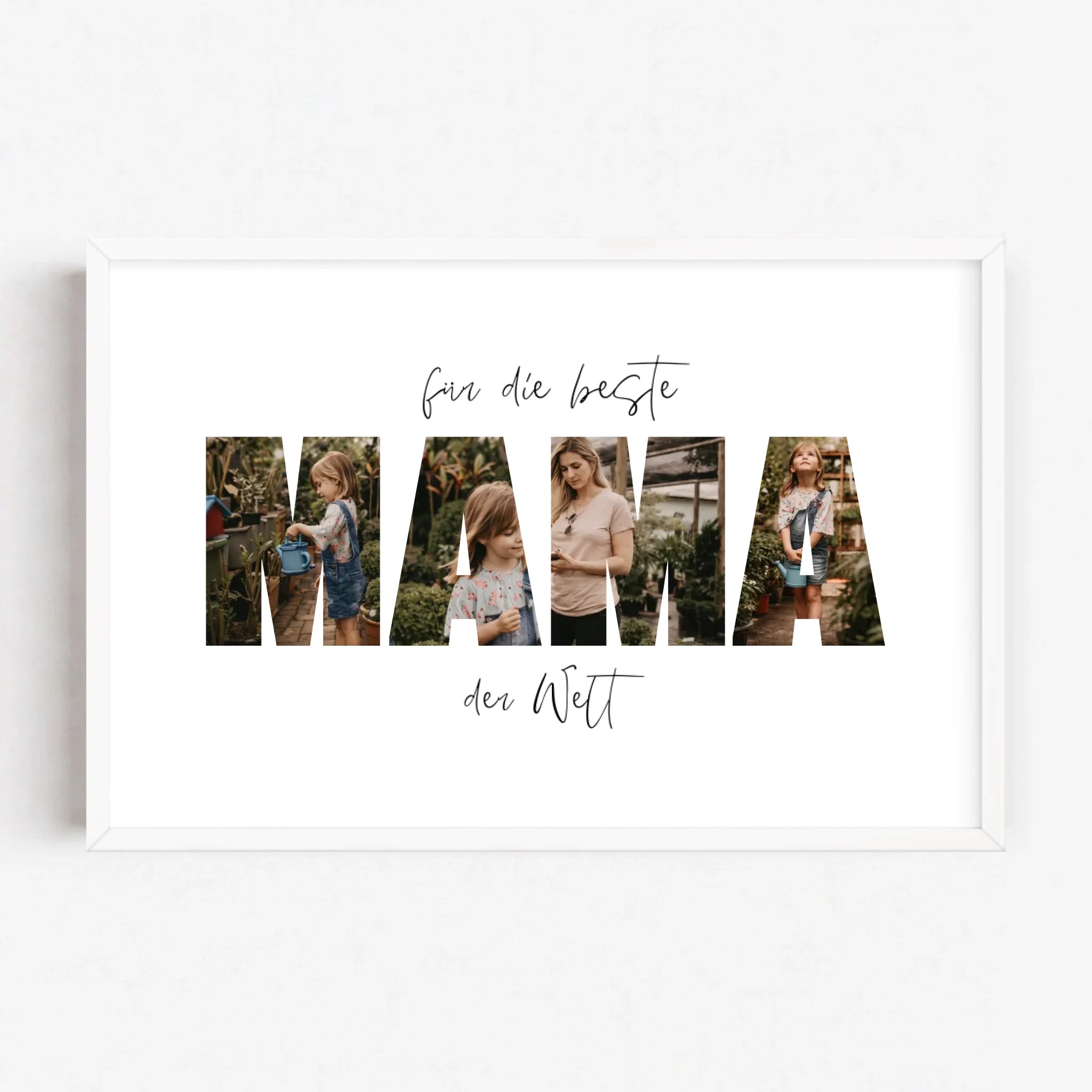 Live Mockup - Frame Poster - White - 75x50