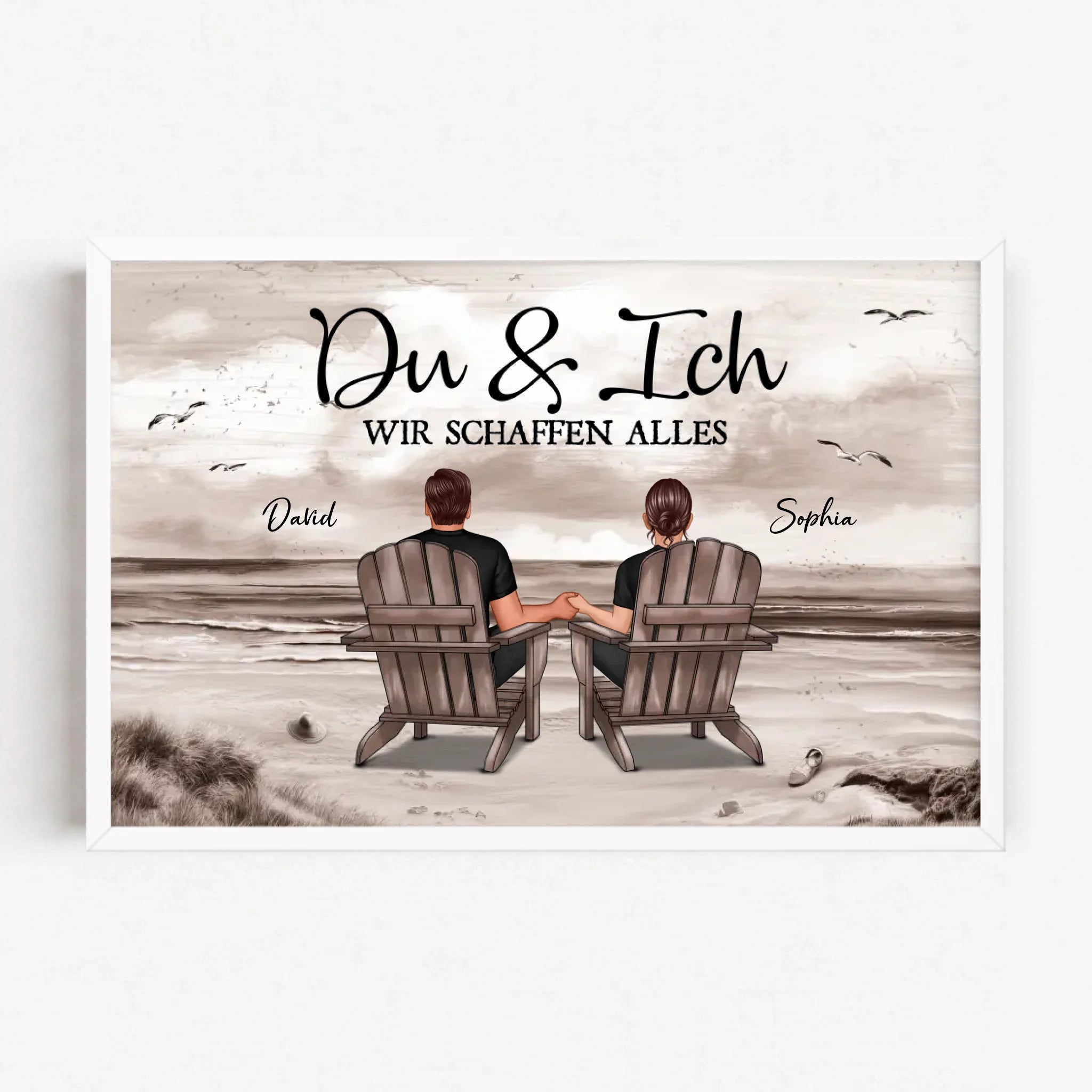 Live Mockup - Frame Poster - White - 60x40