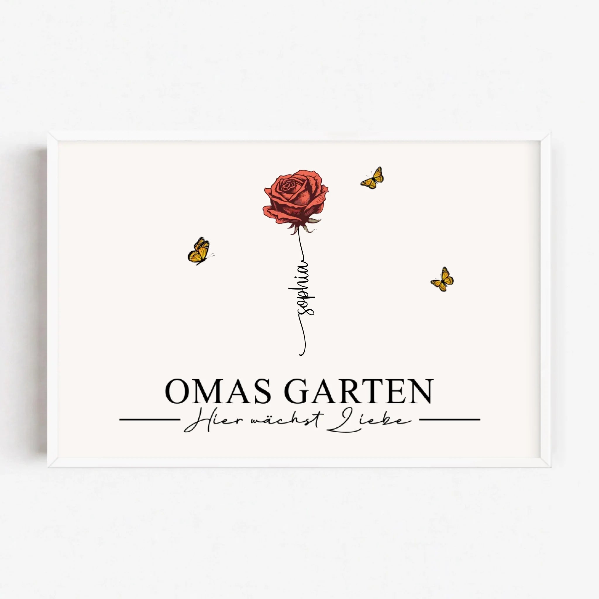 Live Mockup - Frame Poster - White - 90x60
