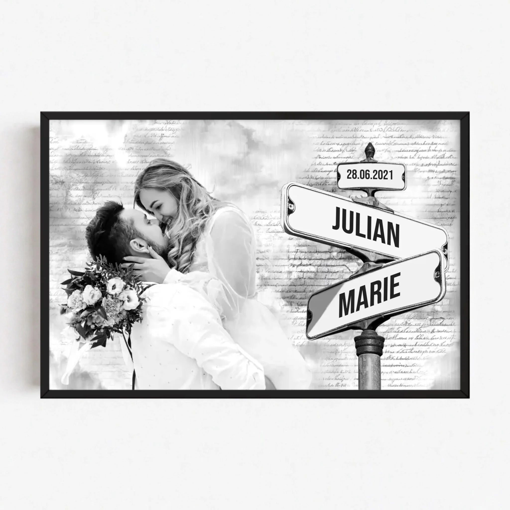 Live Mockup - Frame Poster - Black - 90x60