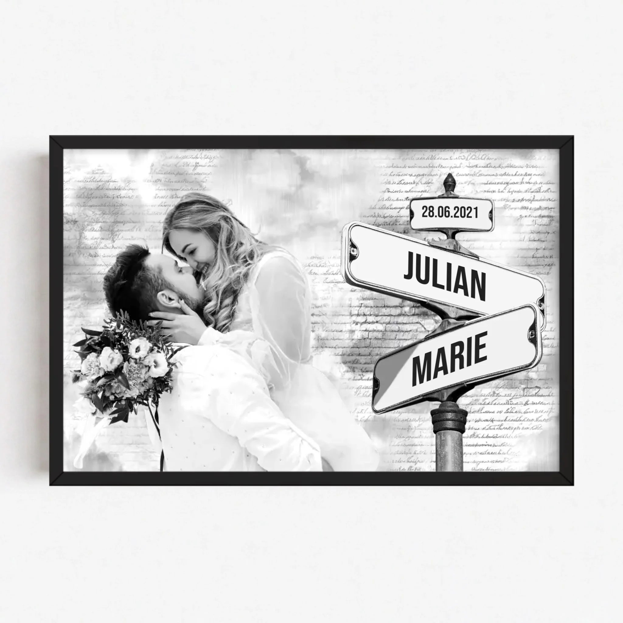 Live Mockup - Frame Poster - Black - 60x40