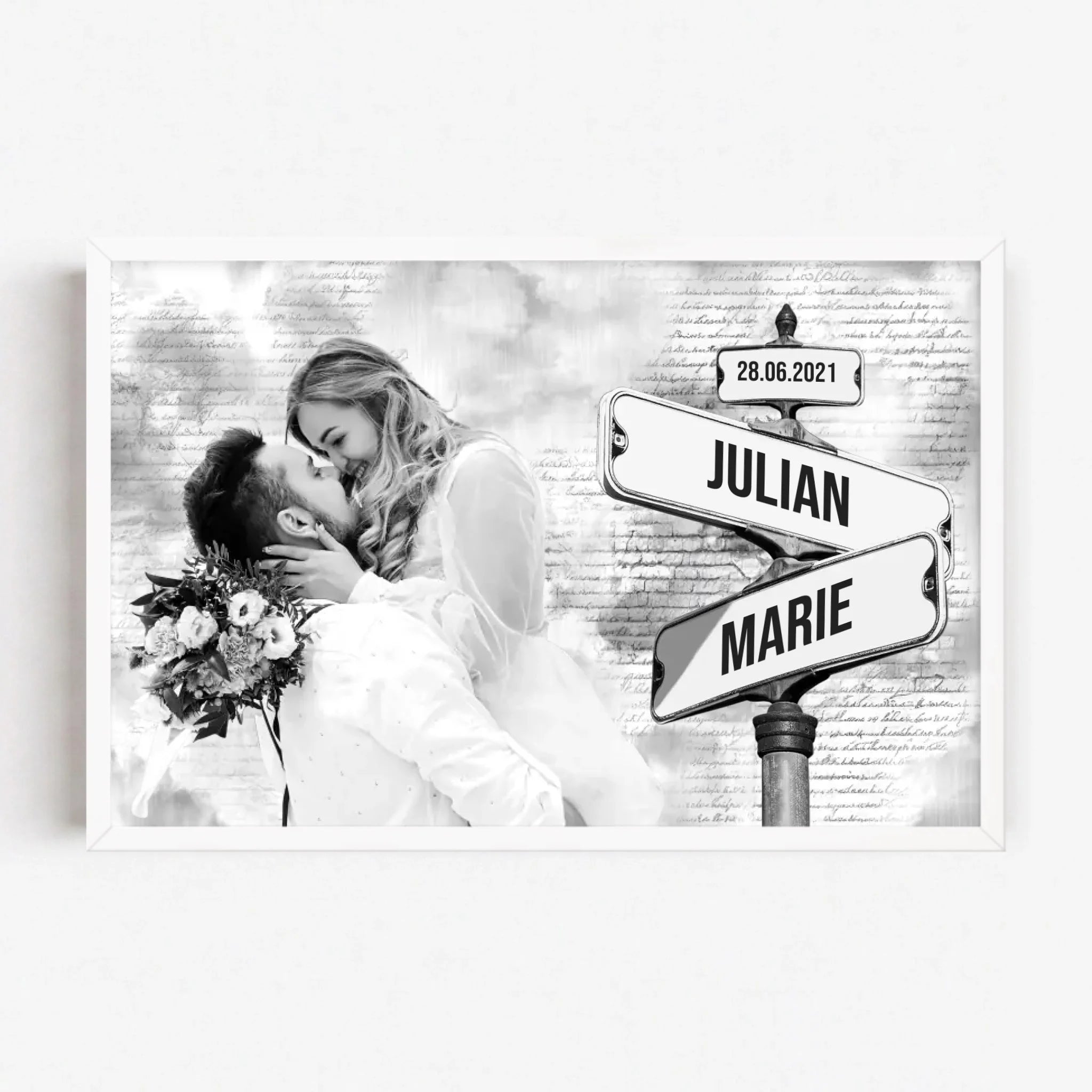 Live Mockup - Frame Poster - White - 60x40