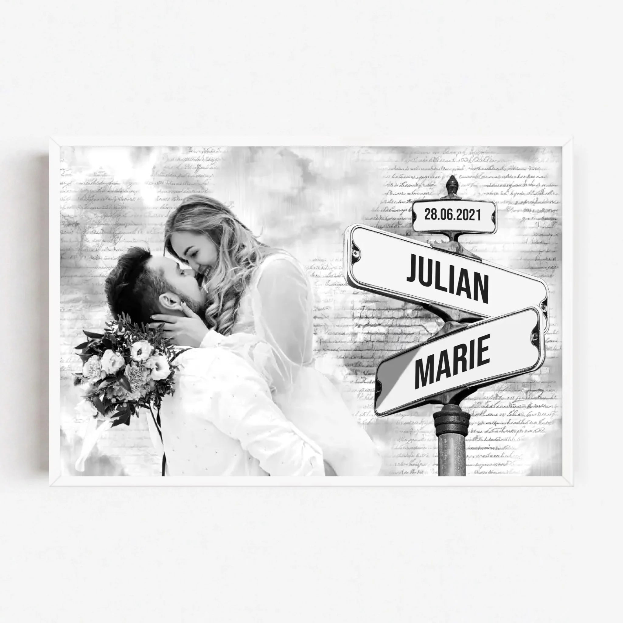 Live Mockup - Frame Poster - White - 90x60