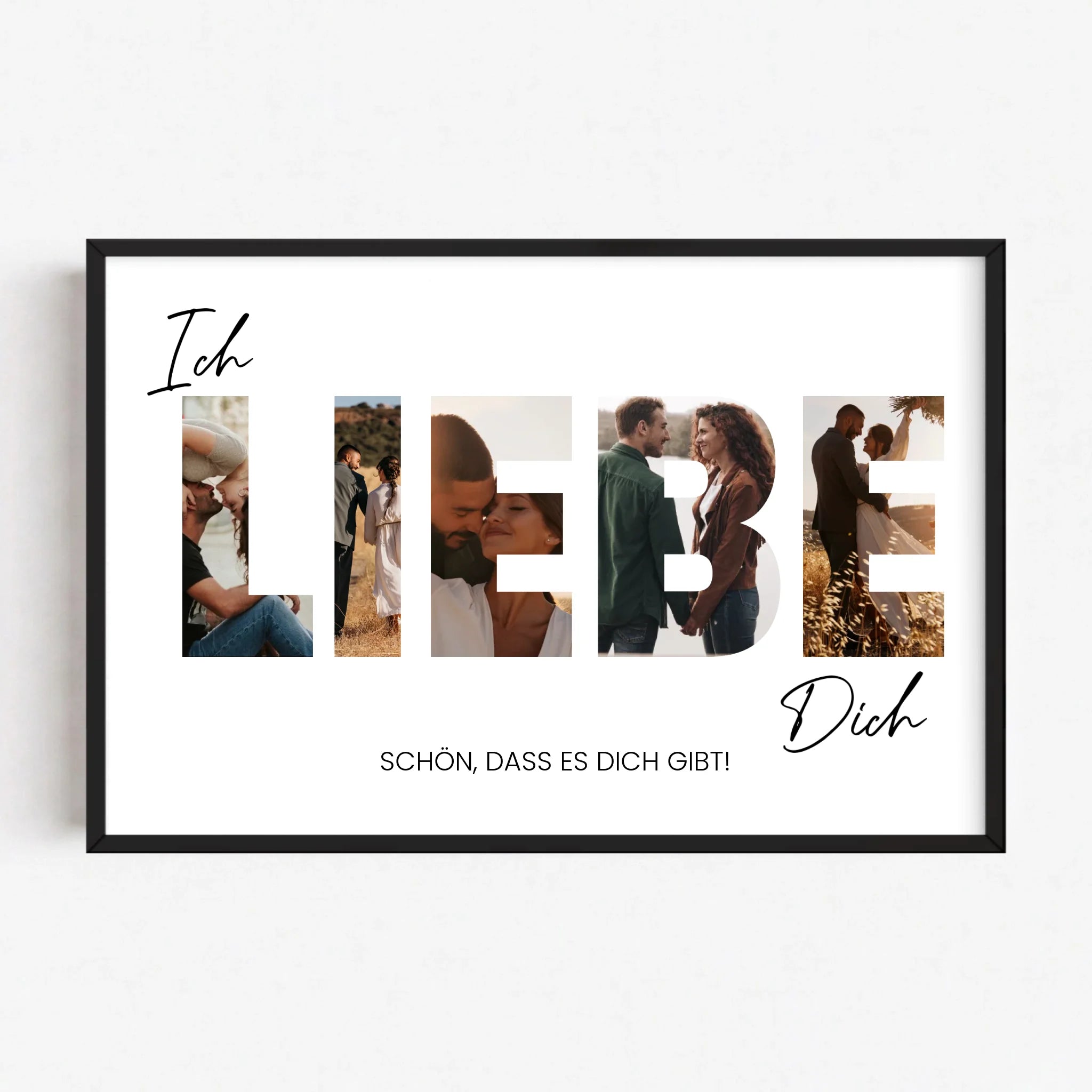 Live Mockup - Frame Poster - Black - 90x60