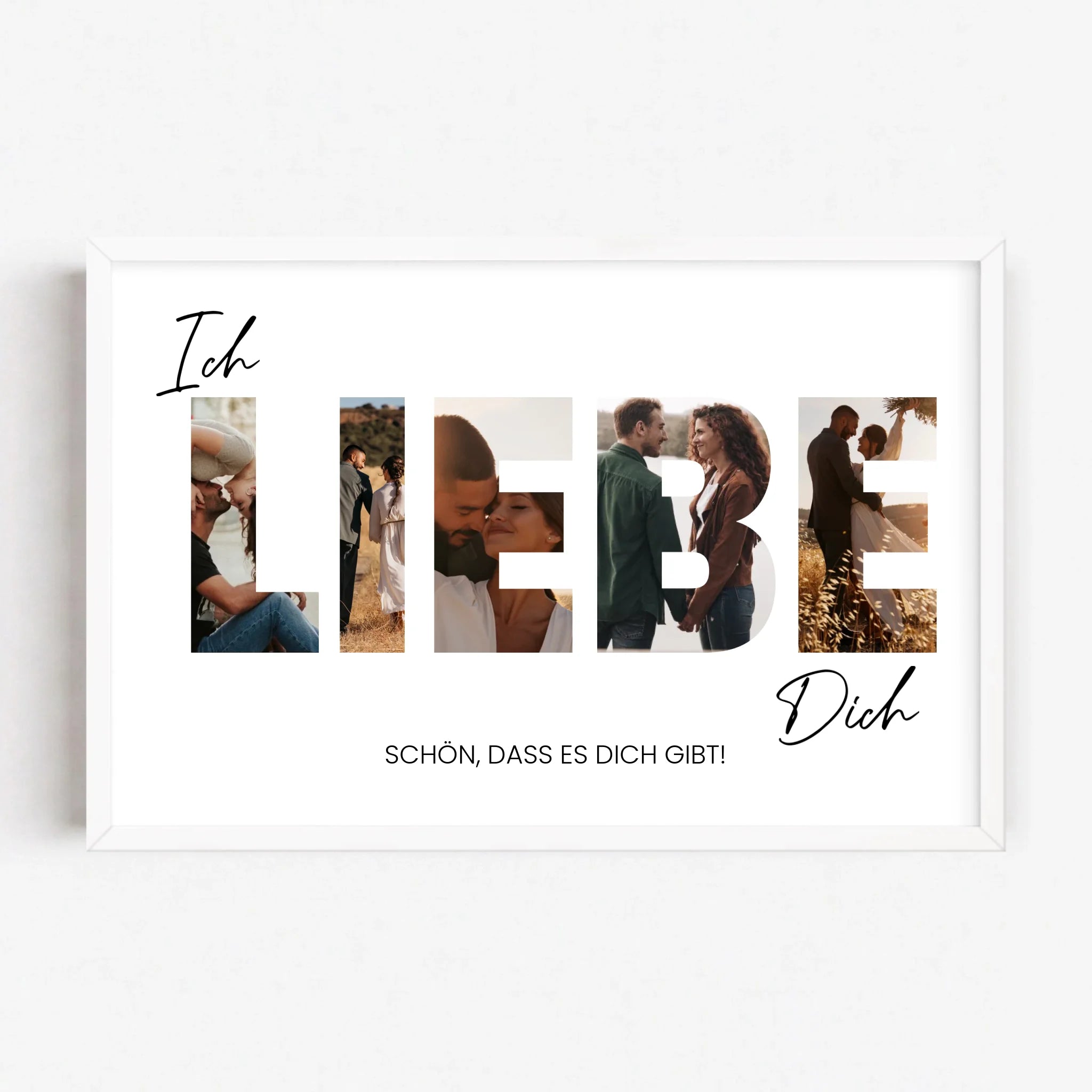 Live Mockup - Frame Poster - White - 60x40