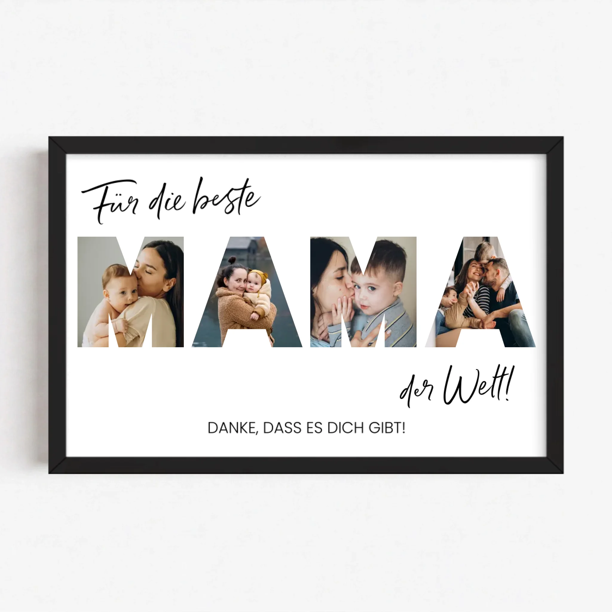 Live Mockup - Frame Poster - Black - 30x20