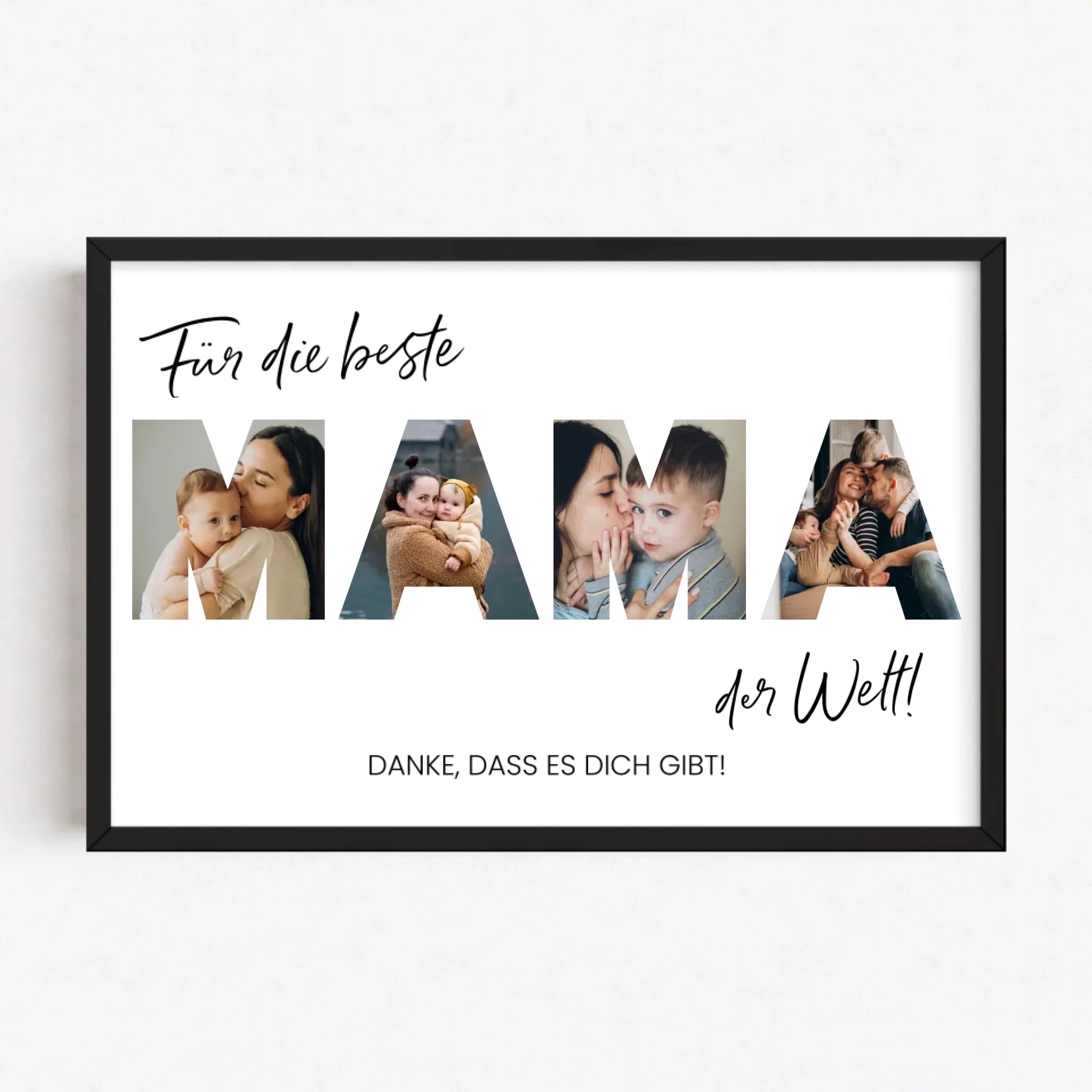 Live Mockup - Frame Poster - Black - 60x40
