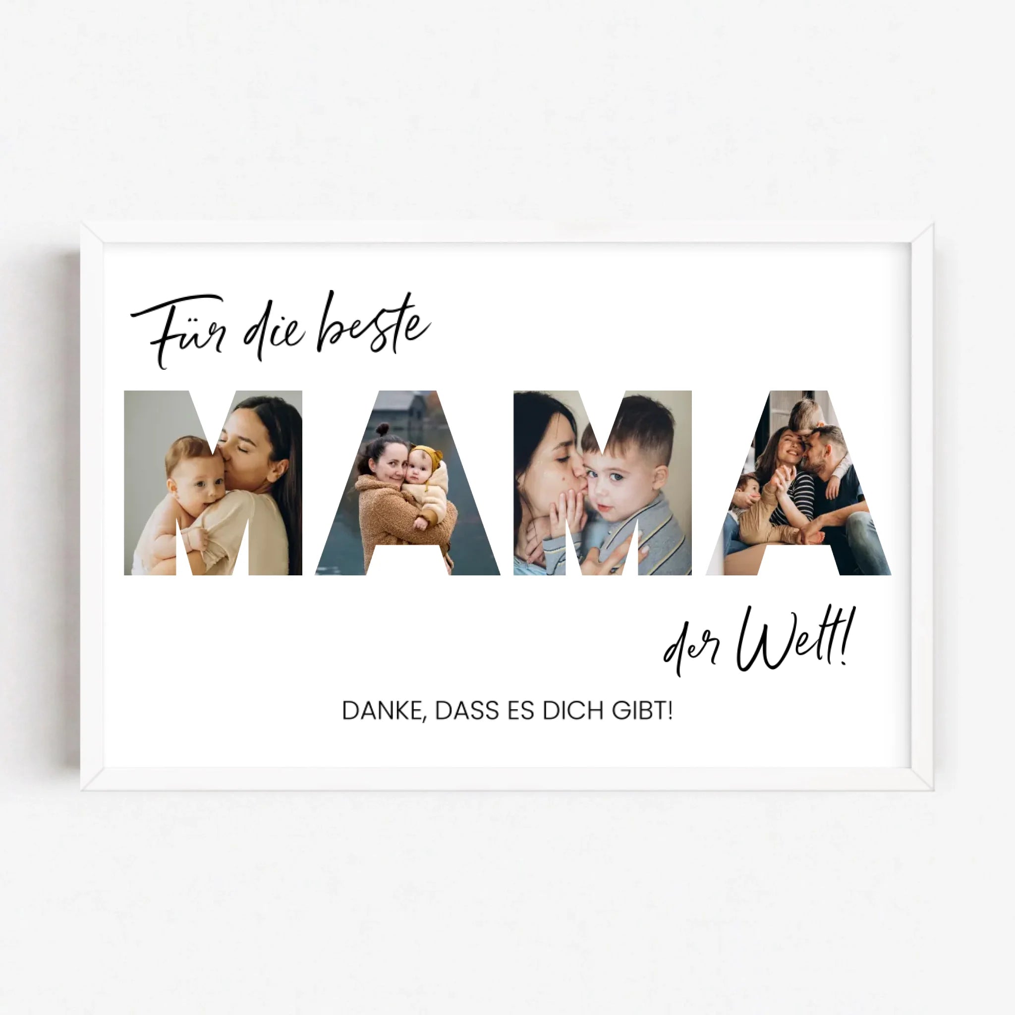 Live Mockup - Frame Poster - White - 60x40