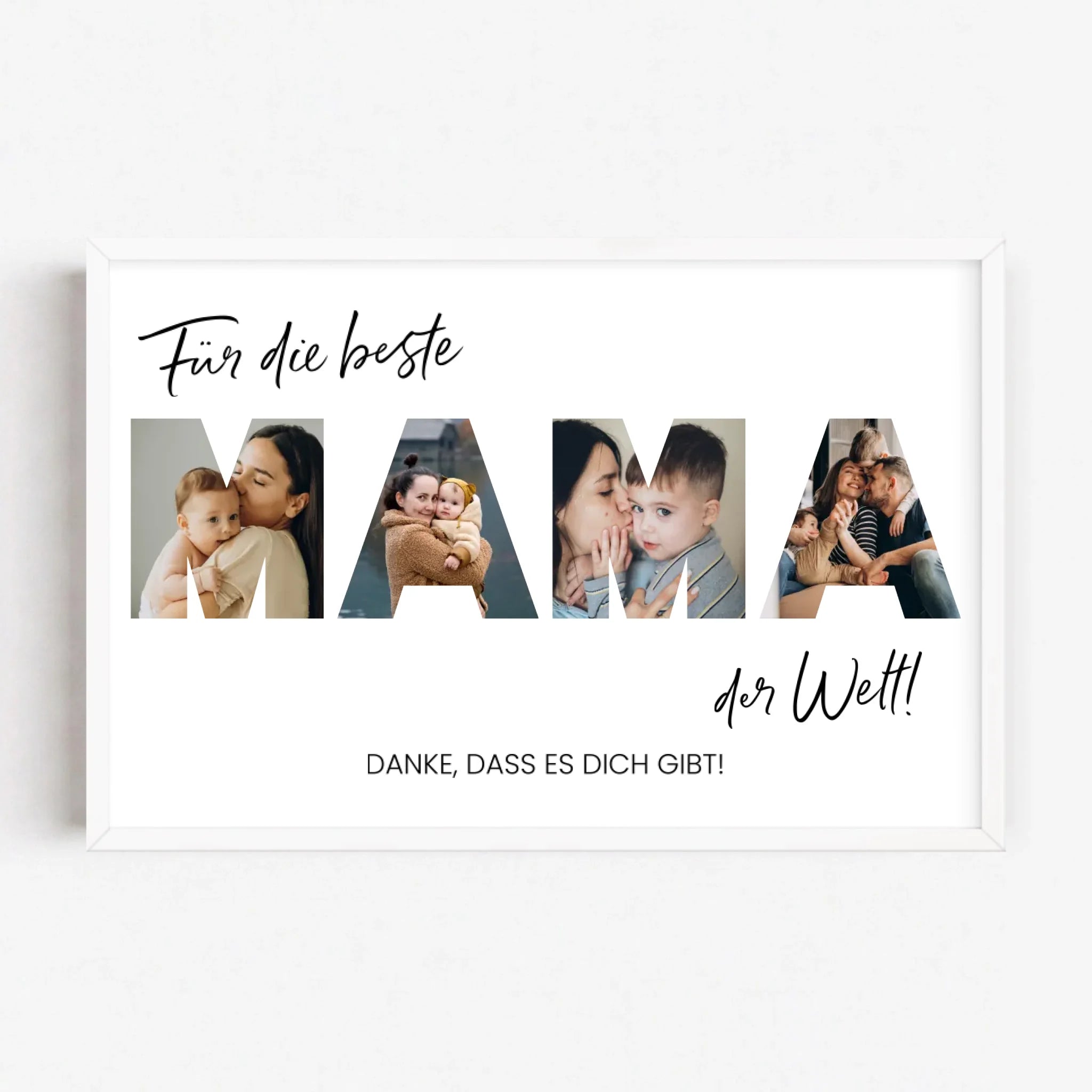 Live Mockup - Frame Poster - White - 75x50