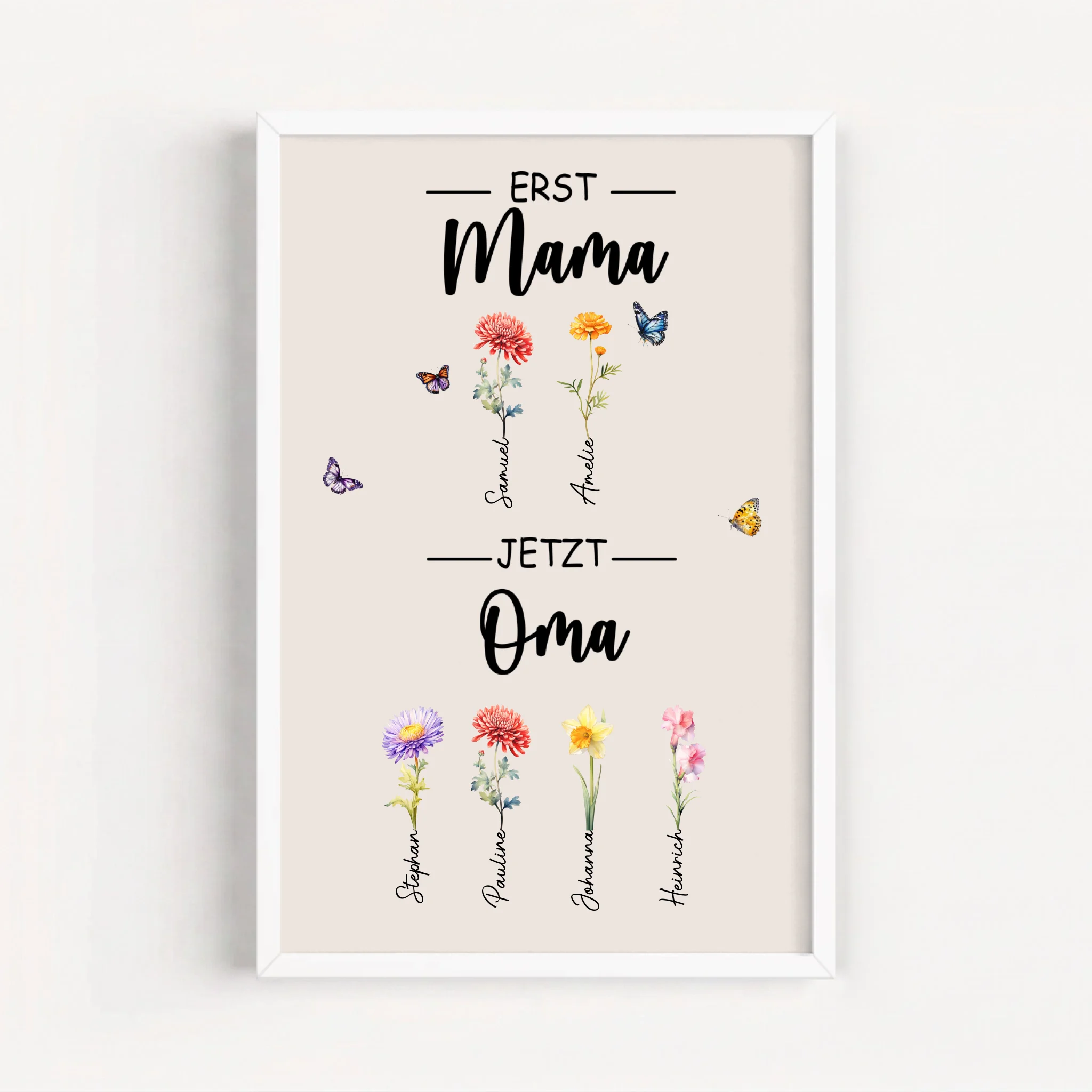 Live Mockup - Frame Poster - White - 40x60