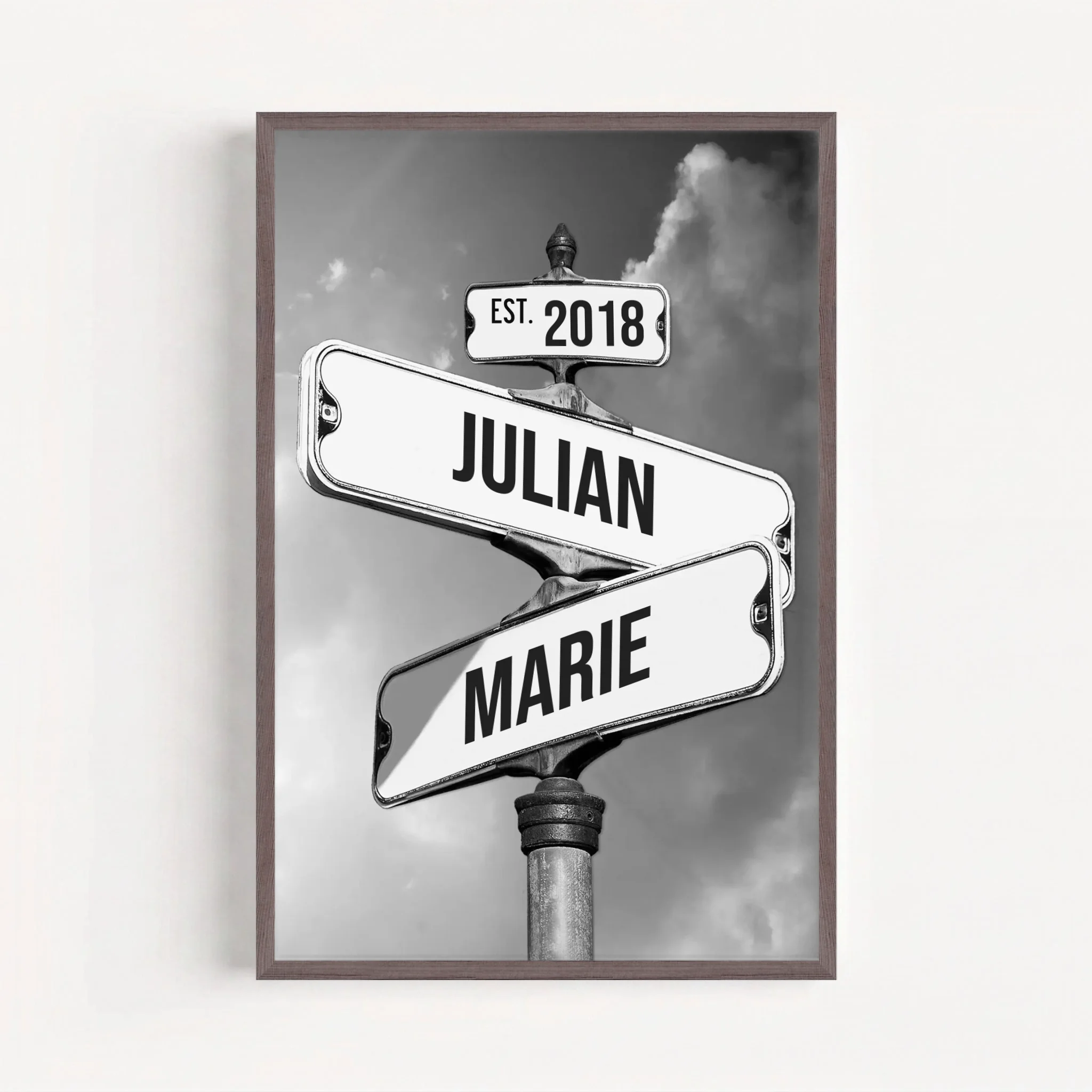 Live Mockup - Frame Poster - Wood - 60x90