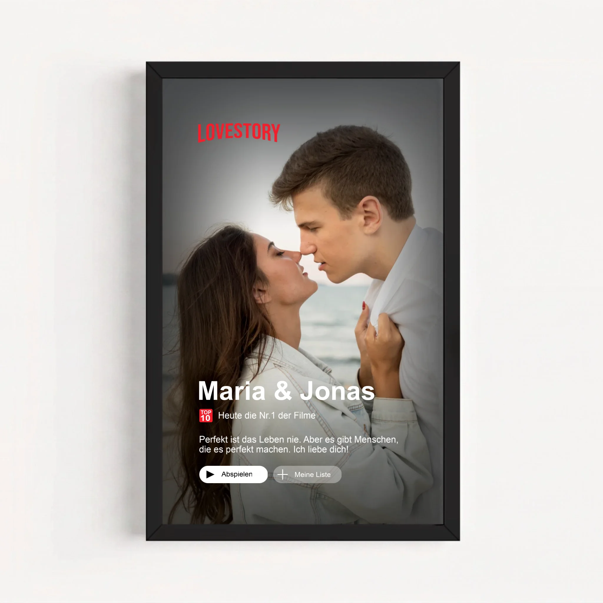 Live Mockup - Frame Poster - Black - 20x30