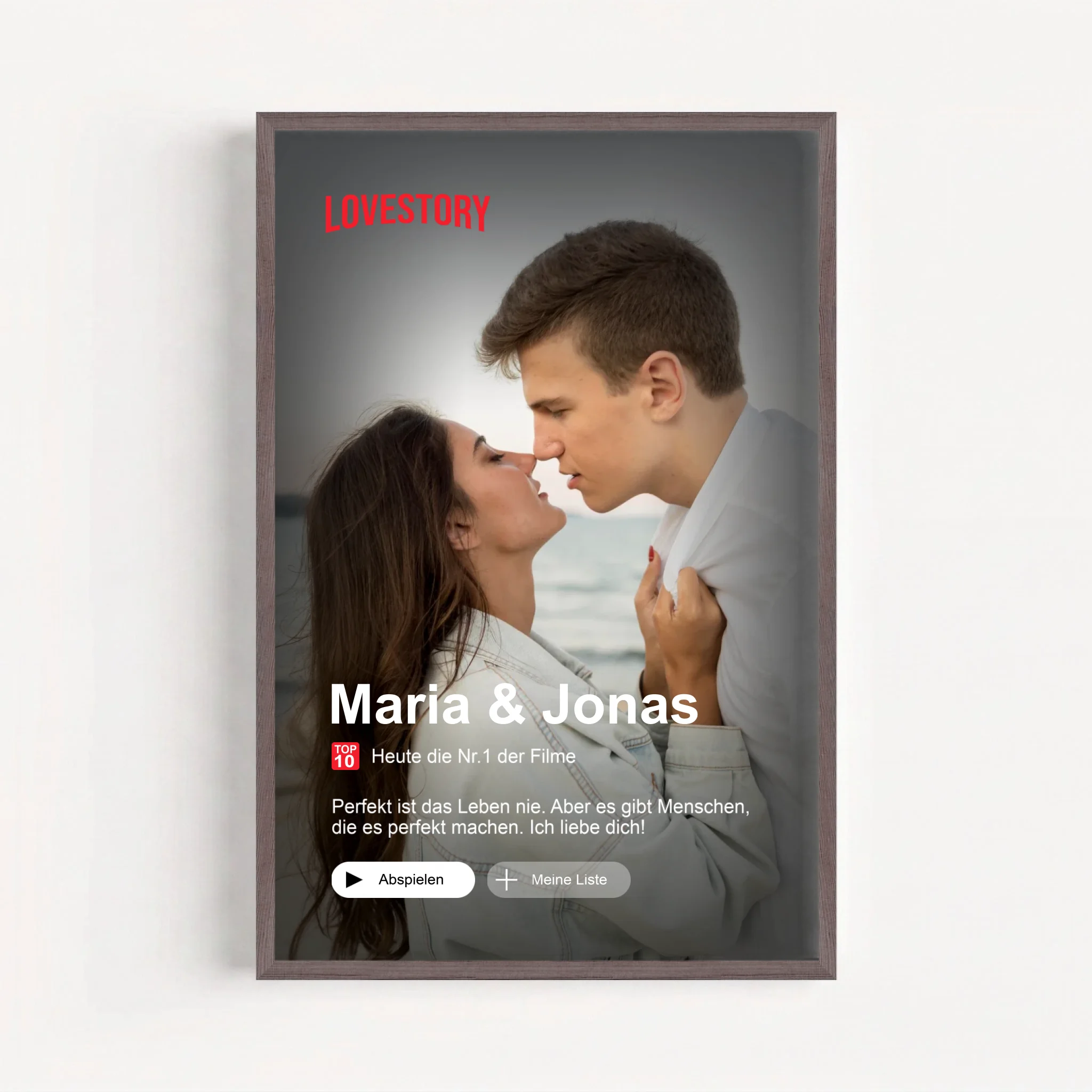 Live Mockup - Frame Poster - Wood - 60x90